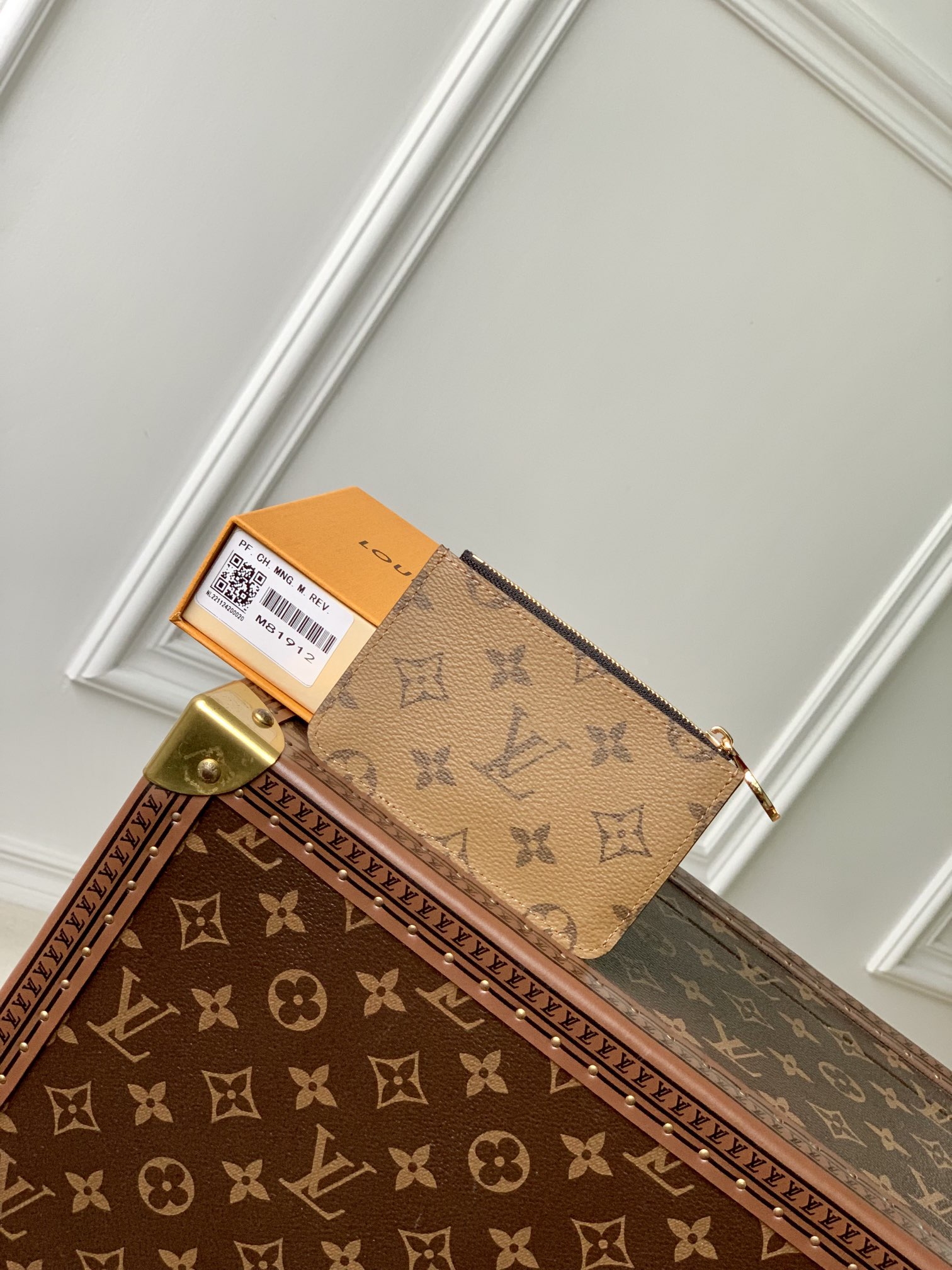 Louis Vuitton Wallet-M81881-12 x 8 x 0.8CM