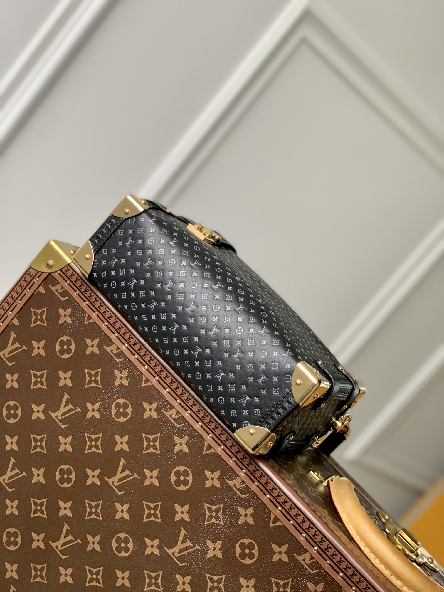 Louis Vuitton Petite Malle Handbags-M46358-21 x 14 x 6CM Louis Vuitton Petite Malle Handbags-M46358-21 x 14 x 6CM