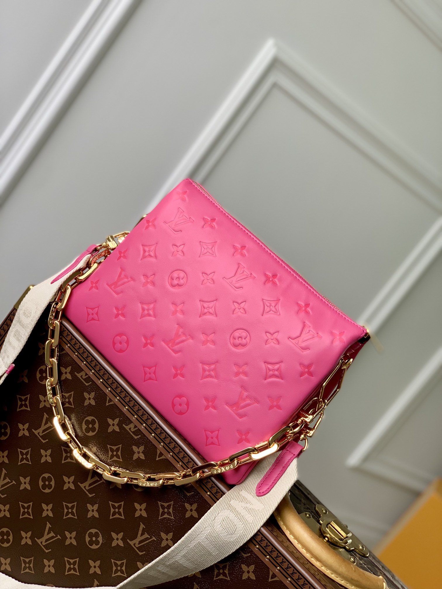 Louis Vuitton Coussin Handbags-26*20*12CM