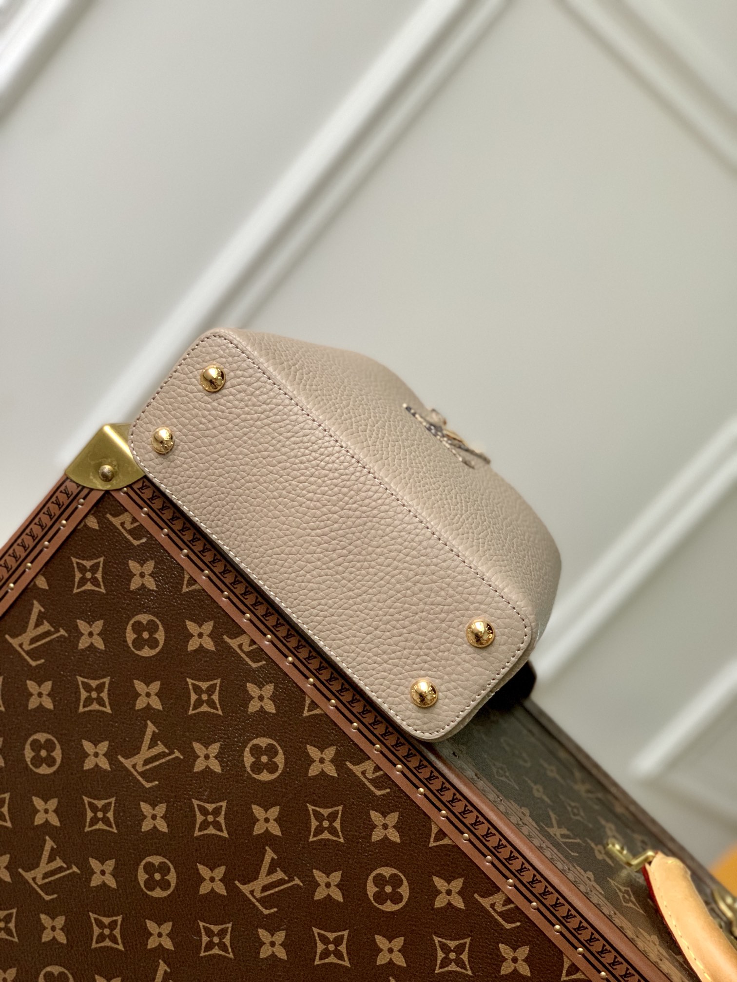 Louis Vuitton Mini Capucines Handlebag-21*14*8CM Louis Vuitton Mini Capucines Handlebag-21*14*8CM