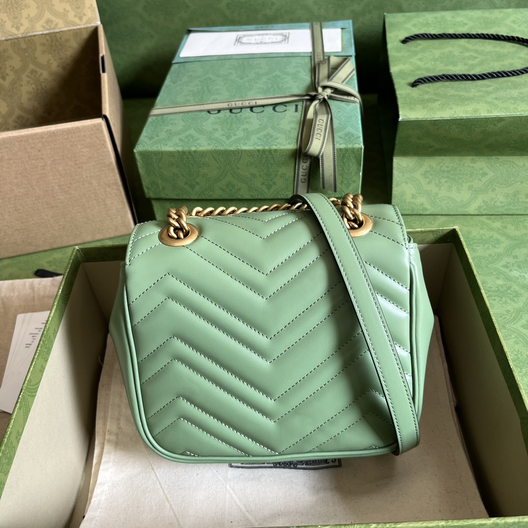 Gucci Marmont Bag-18*13.5*8CM