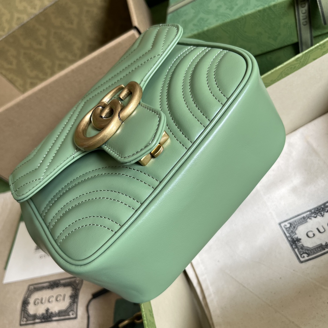 Gucci Marmont Bag-18*13.5*8CM Gucci Marmont Bag-18*13.5*8CM