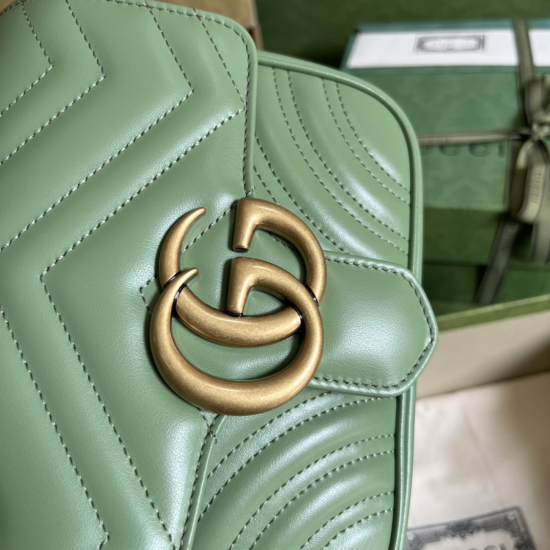 Gucci Marmont Bag-18*13.5*8CM Gucci Marmont Bag-18*13.5*8CM