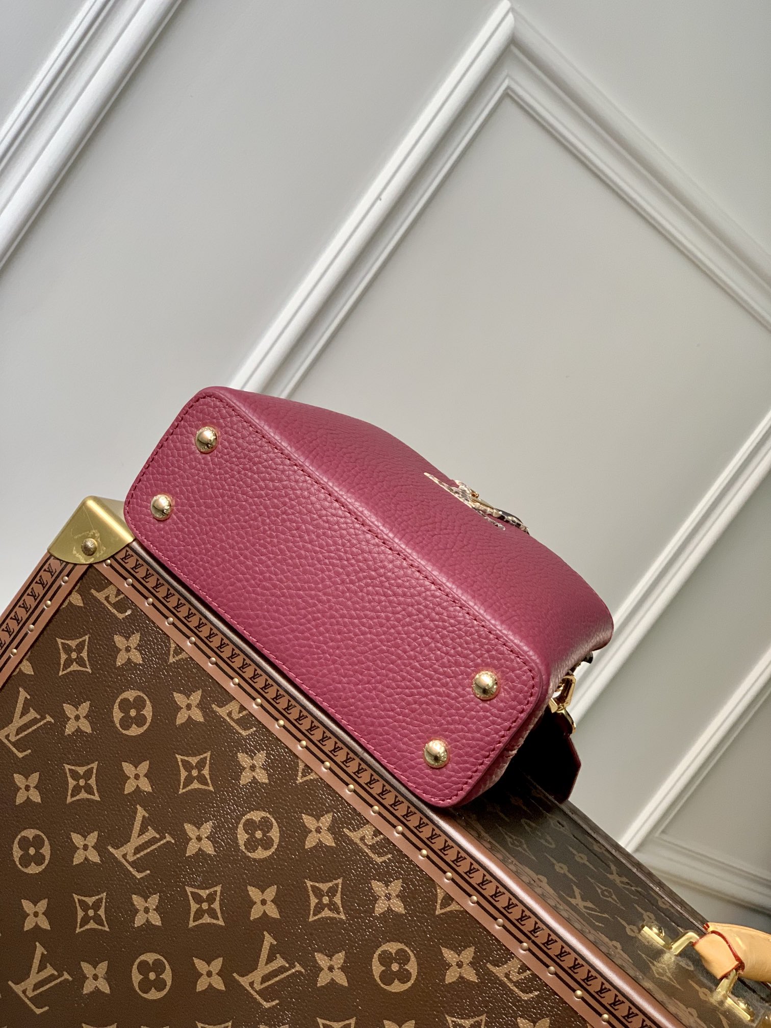 Louis Vuitton Mini Capucines Handlebag-21*14*8CM