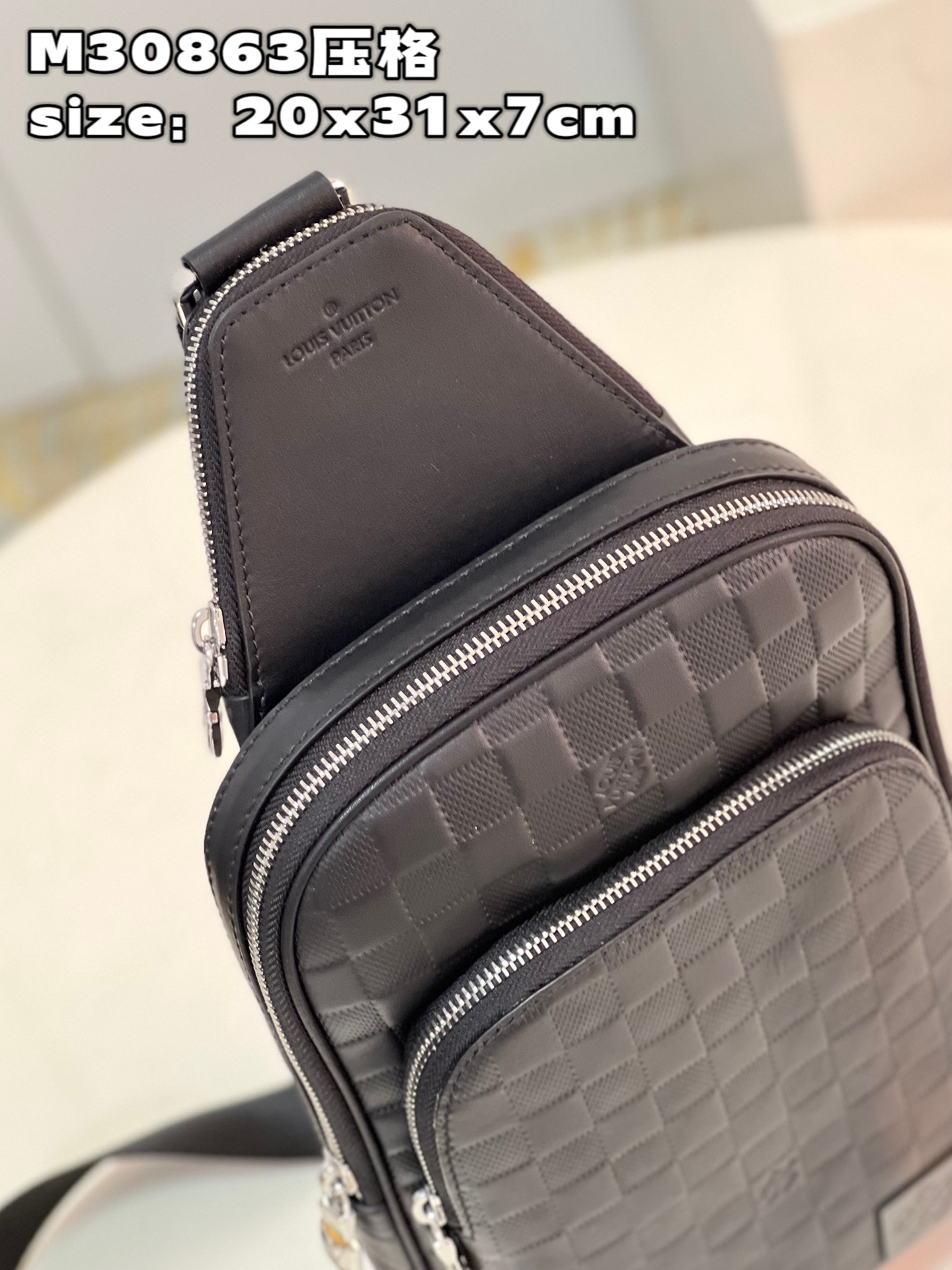 Louis Vuitton Damier Infini Avenue Bag-N45303-20 *31 x*17CM