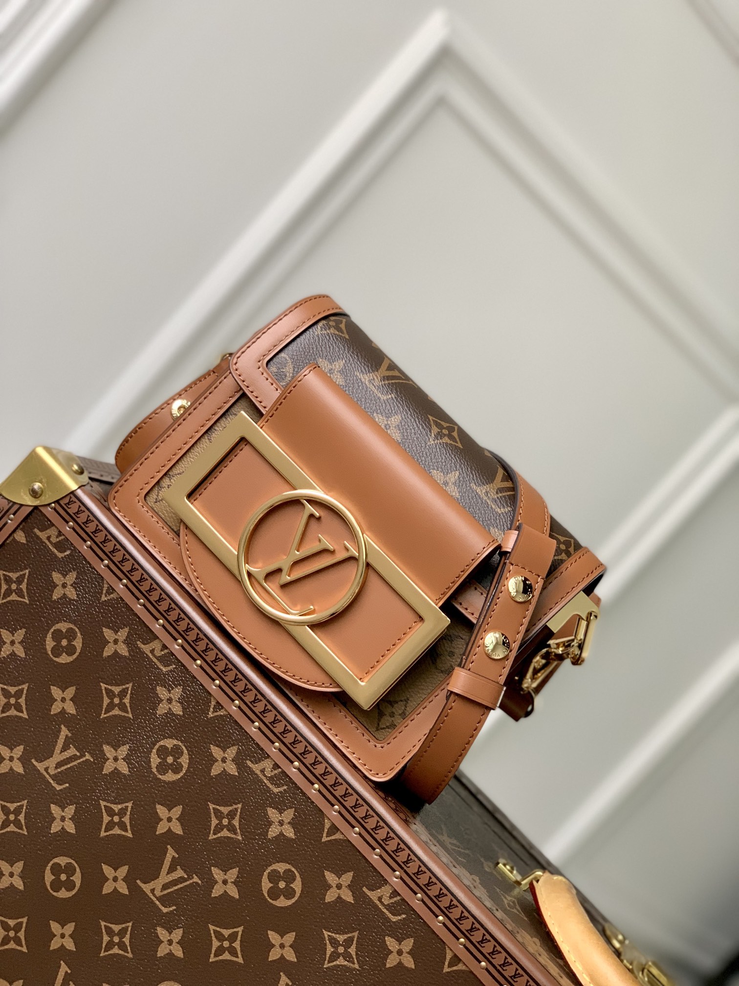 Louis Vuitton Mini Dauphine Bag-20*15*9CM