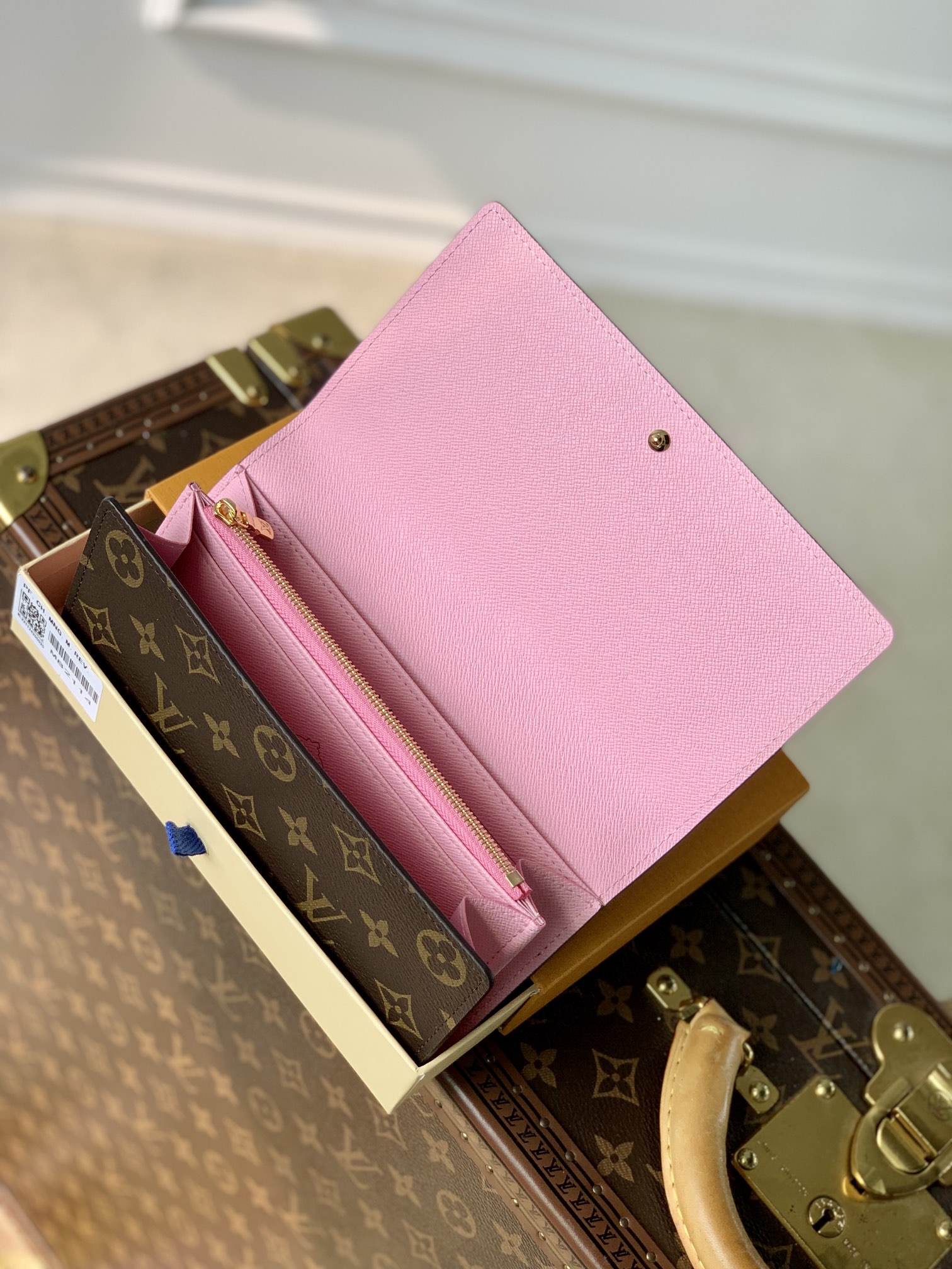 Louis Vuitton &YK Sarah Wallet M60531-19.5×10.5×2.5CM