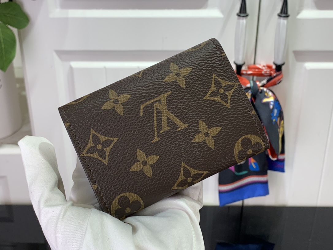 Louis Vuitton Enveloppe Carte de Visite Wallet-M63801-10.5*8CM Louis Vuitton Enveloppe Carte de Visite Wallet-M63801-10.5*8CM