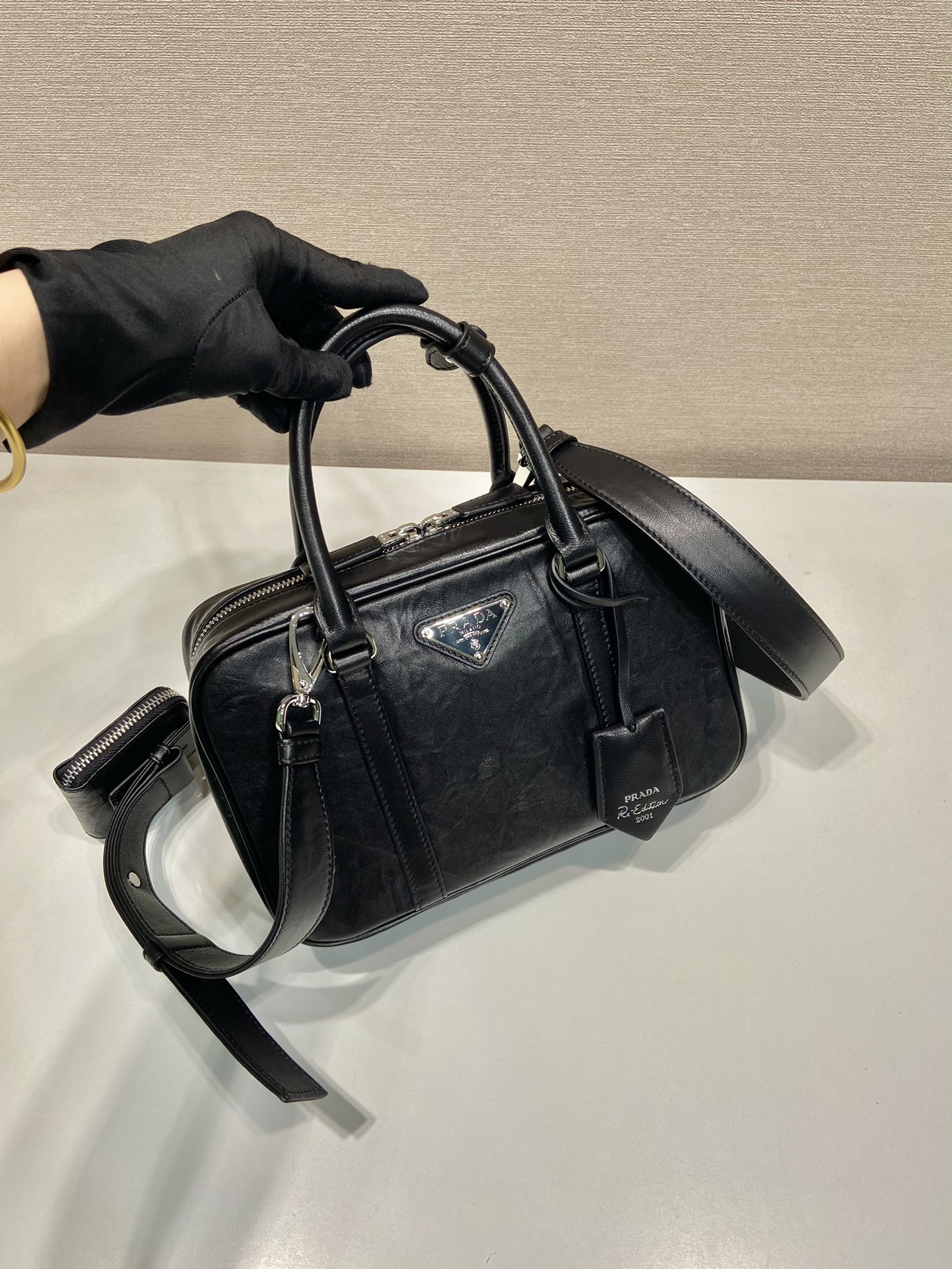Prada 1BB092 Boston Tote-24*15.5*7CM