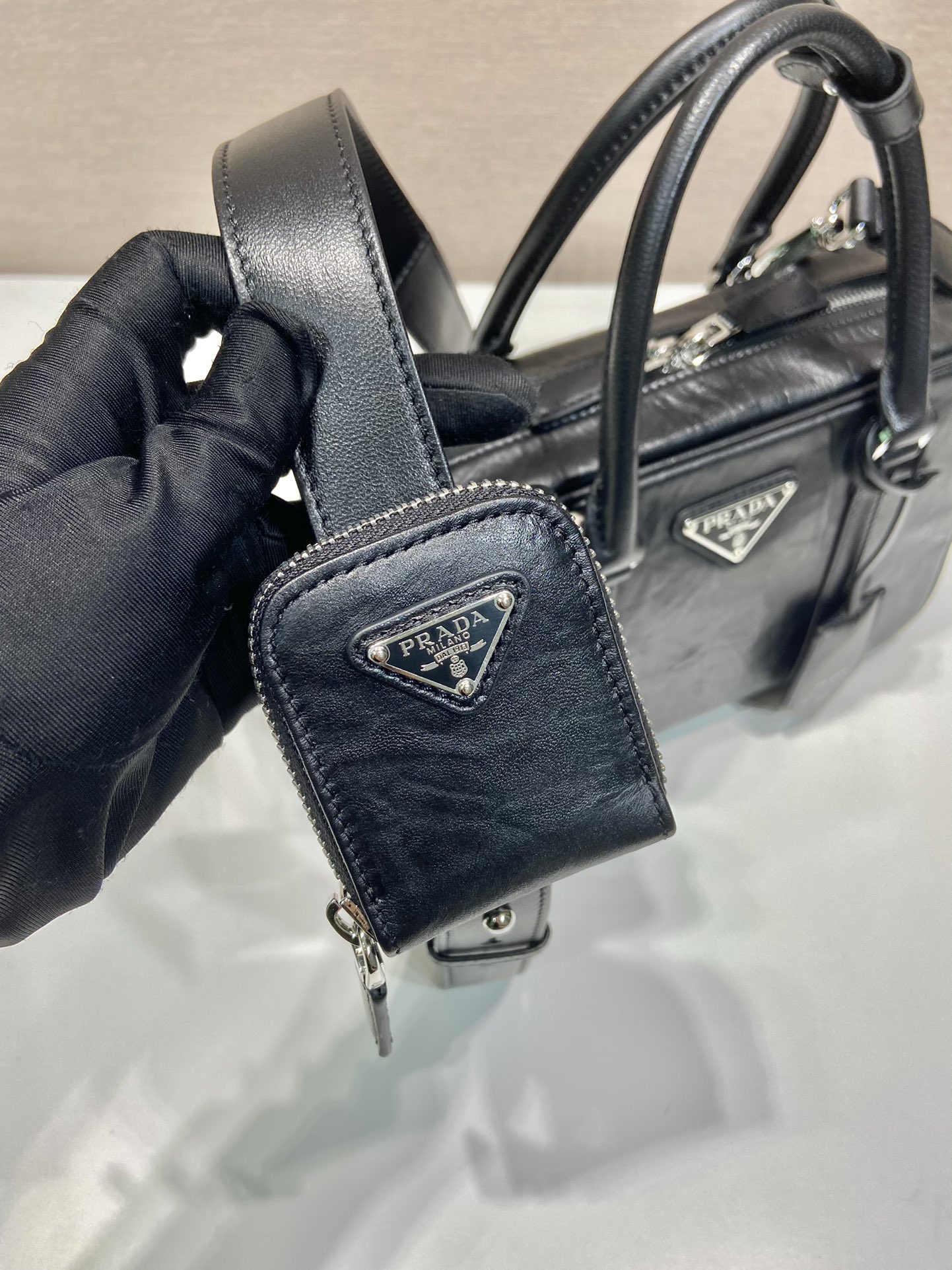 Prada 1BB092 Boston Tote-24*15.5*7CM