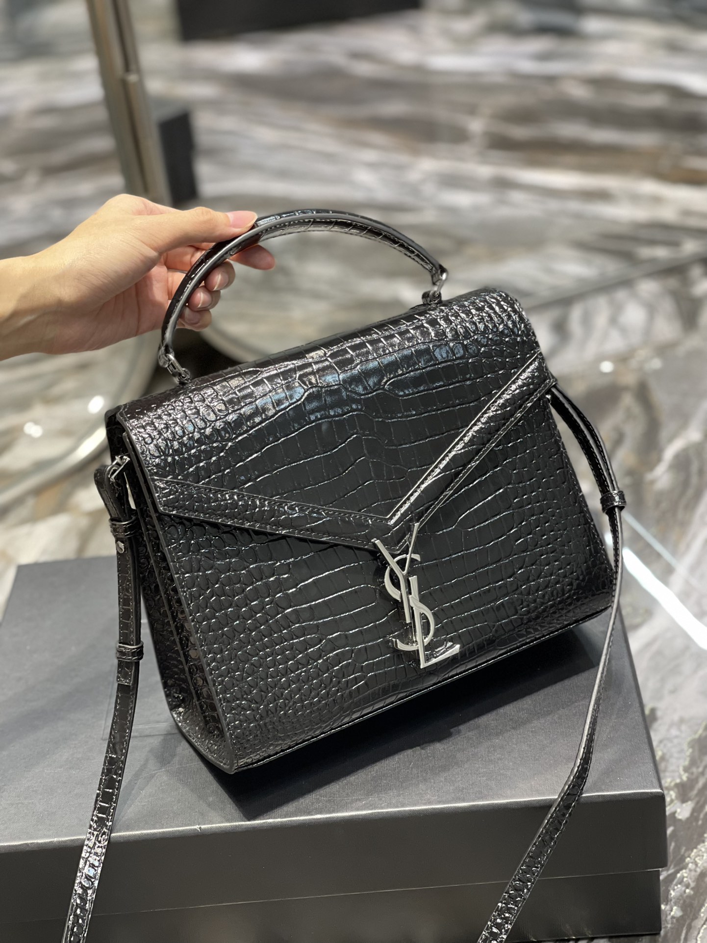 YSL Cassandra Bag-24.5×20×11.5CM