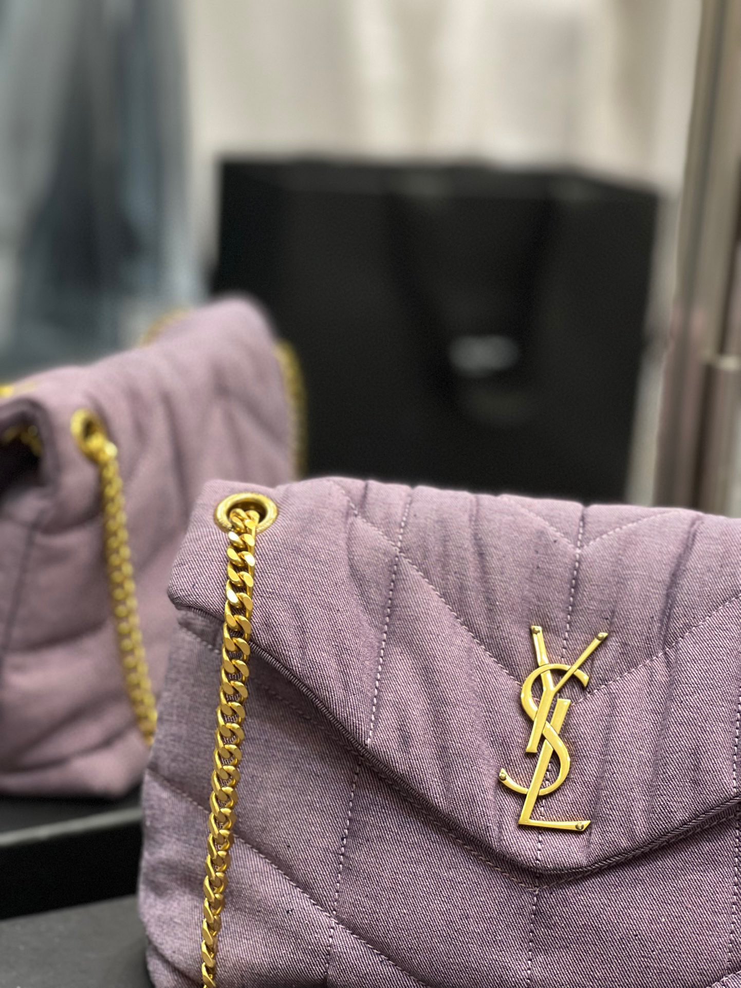 YSL Large Loulou Puffer-29*17*11CM