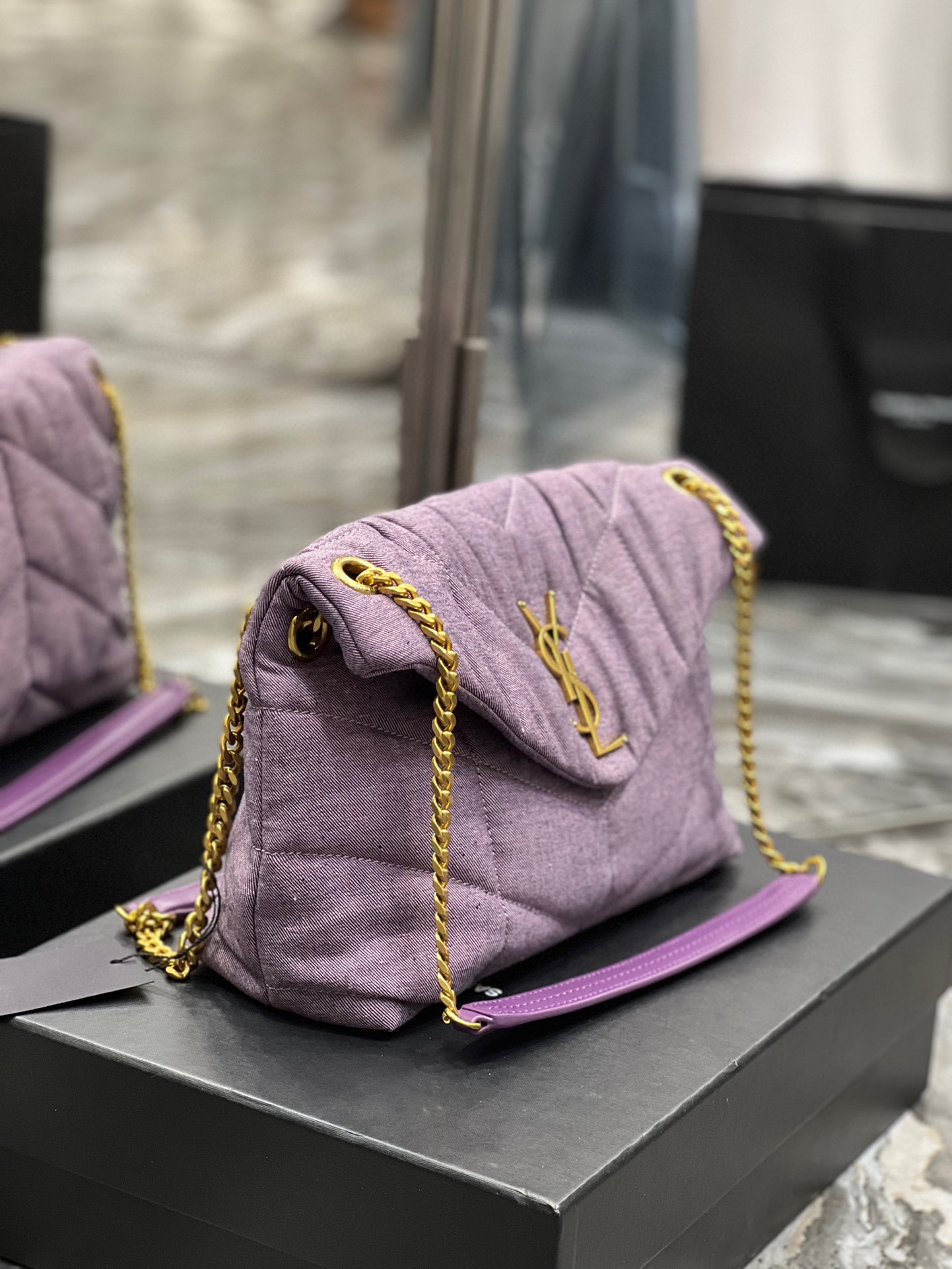 YSL Large Loulou Puffer-29*17*11CM