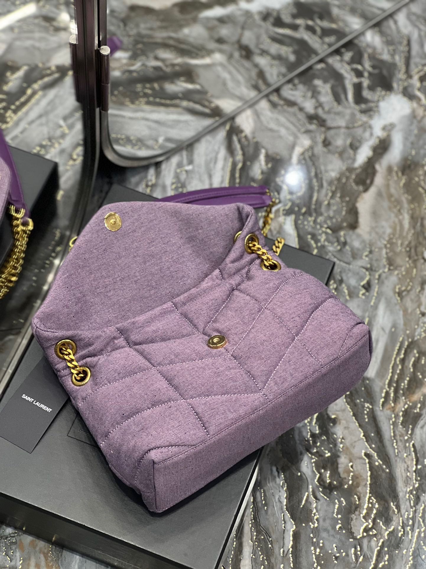 YSL Large Loulou Puffer-29*17*11CM