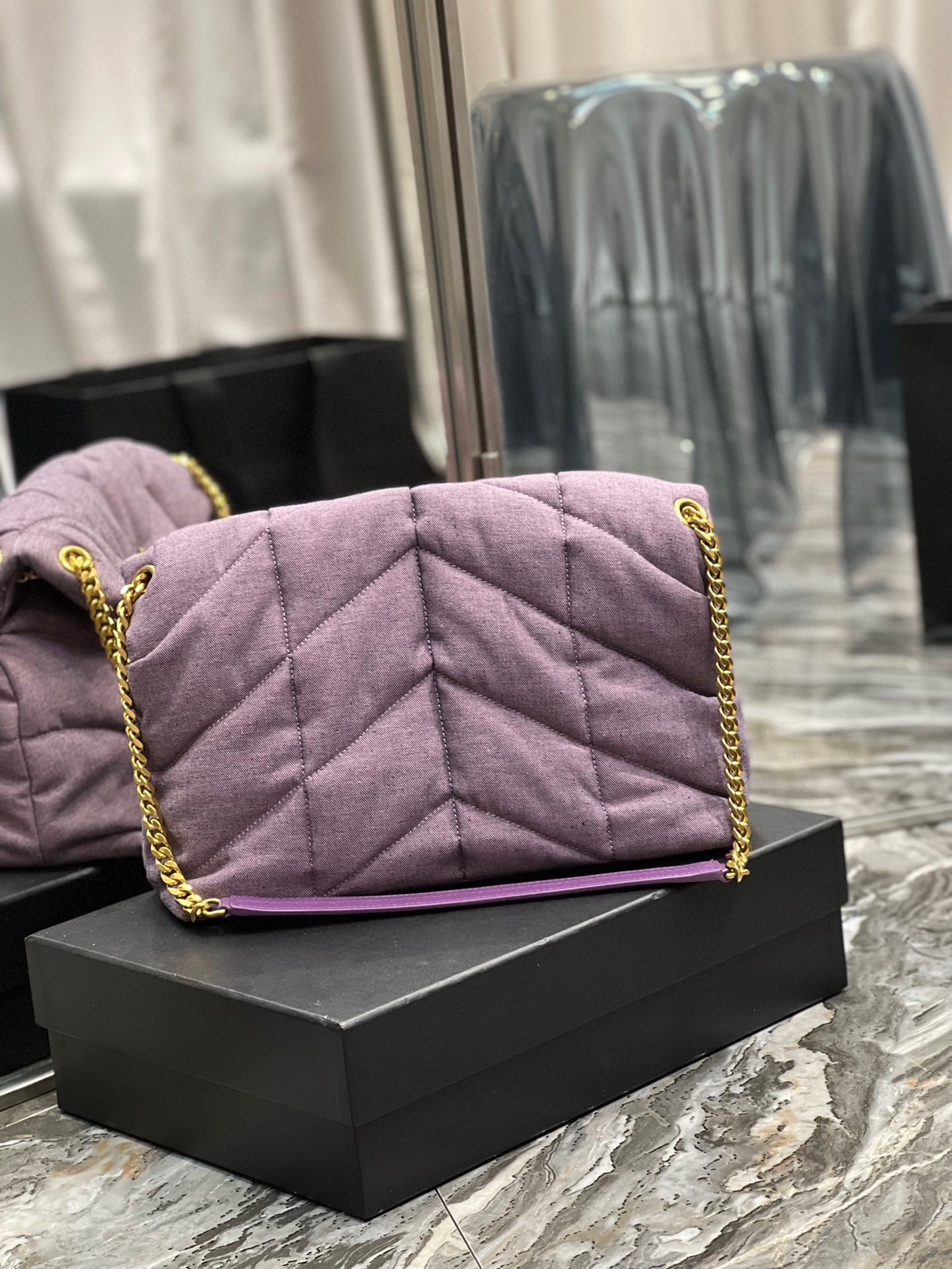 YSL Large LouLou Bag-35×23×13.5CM