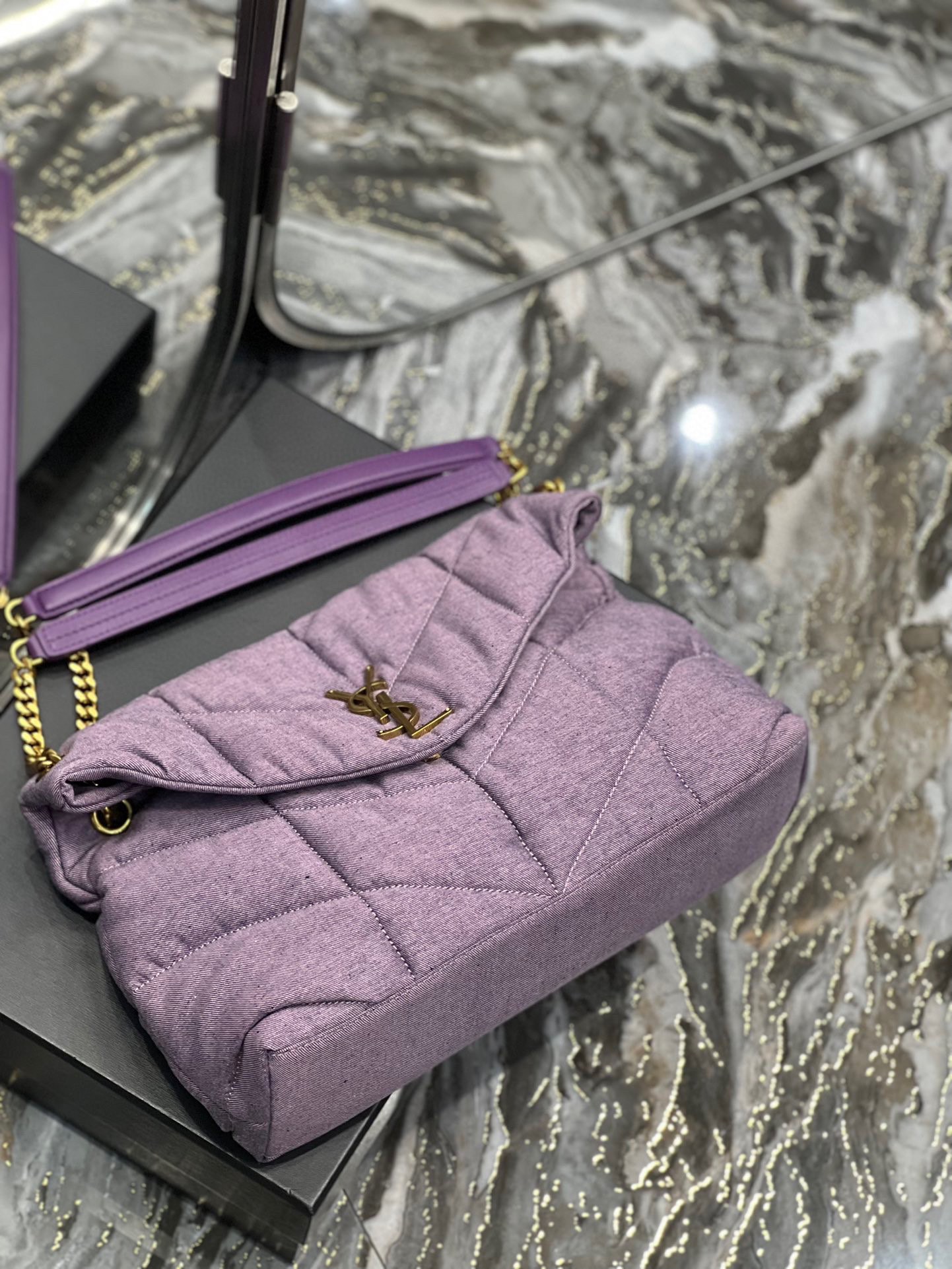 YSL Large LouLou Bag-35×23×13.5CM