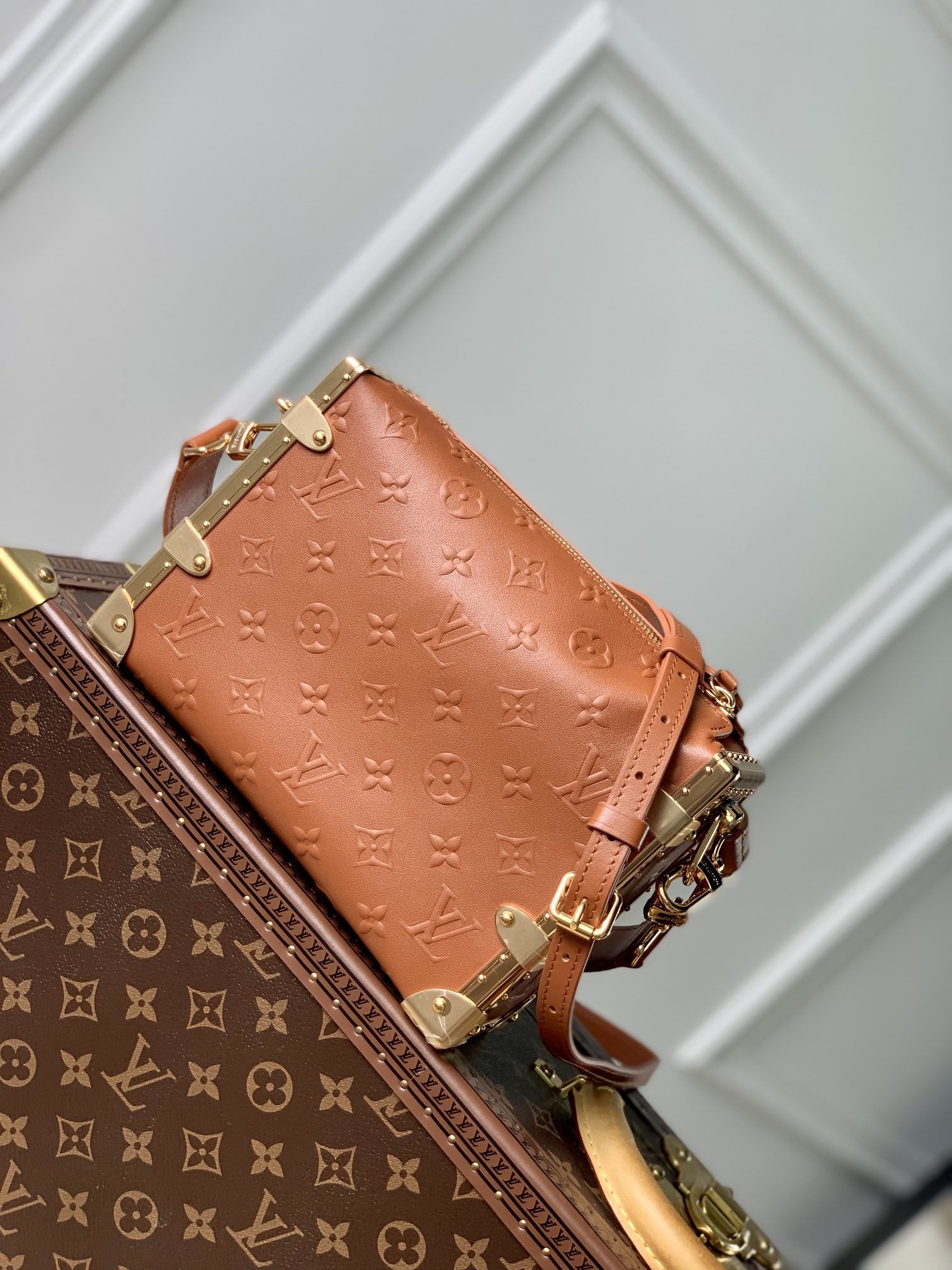Louis Vuitton Petite Malle Handbags-M46358-21 x 14 x 6CM Louis Vuitton Petite Malle Handbags-M46358-21 x 14 x 6CM