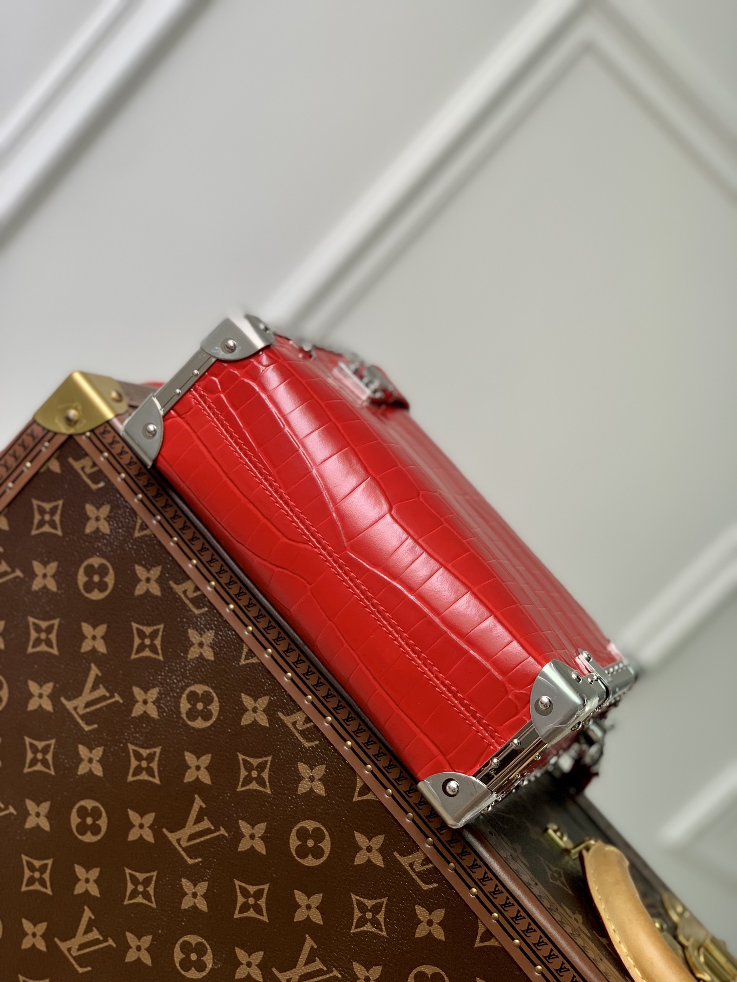 Louis Vuitton Petite Malle Handbags-M46358-21 x 14 x 6CM Louis Vuitton Petite Malle Handbags-M46358-21 x 14 x 6CM