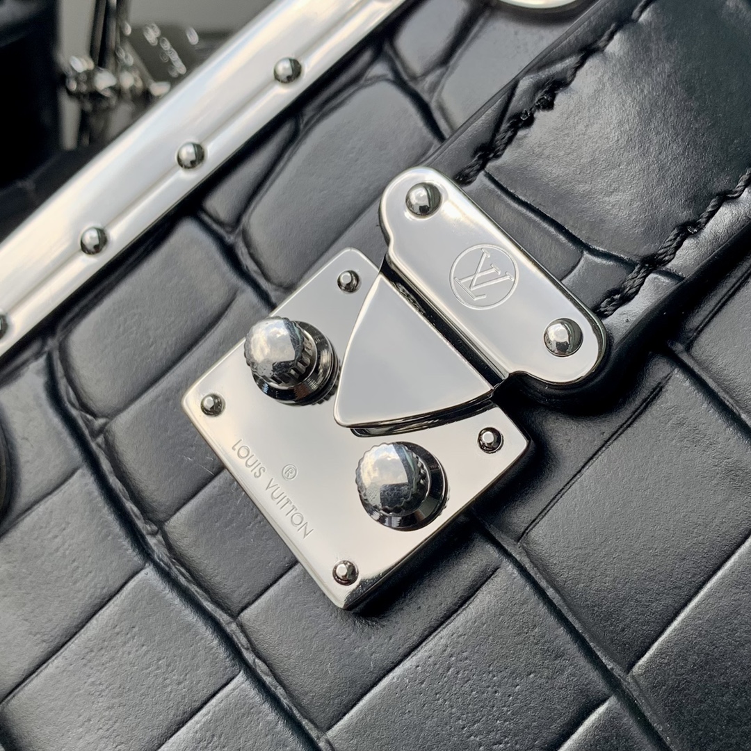 Louis Vuitton Petite Malle Handbags-M46358-21 x 14 x 6CM Louis Vuitton Petite Malle Handbags-M46358-21 x 14 x 6CM