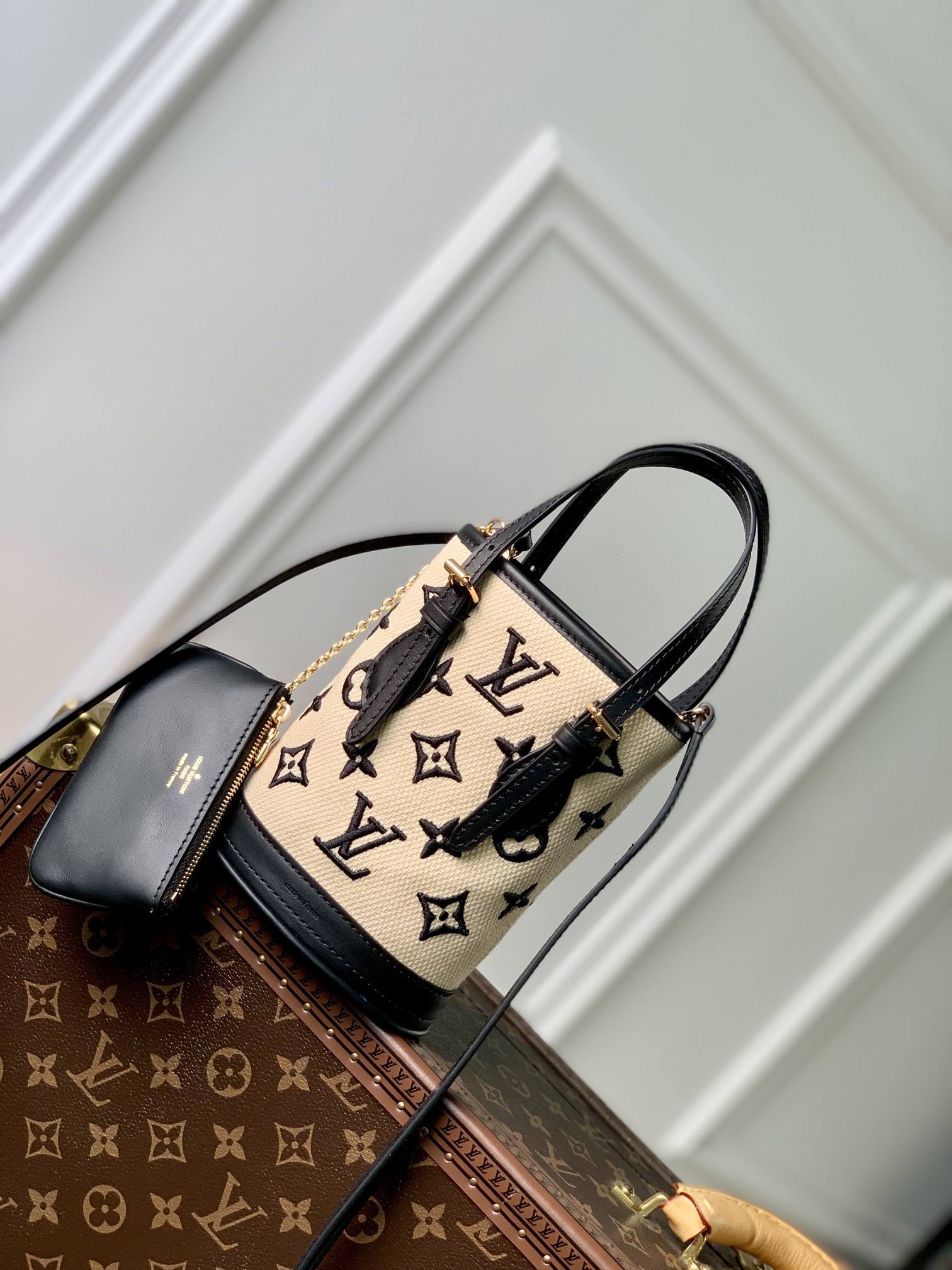 Louis Vuitton M81489 Nano Bucket-13*17*9CM