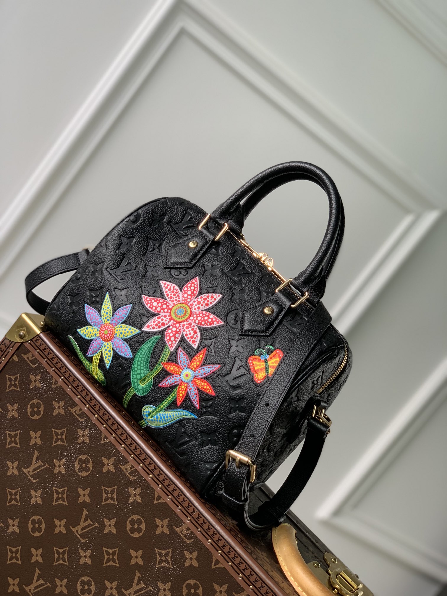 Louis Vuitton xYK Speedy Bandoulière 25-25x 19 x 15CM