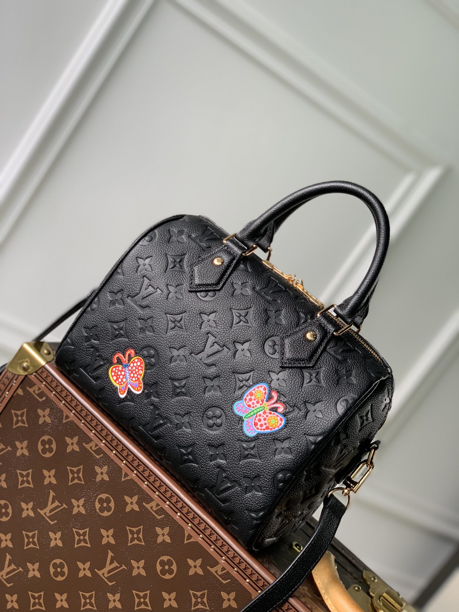 Louis Vuitton xYK Speedy Bandoulière 25-25x 19 x 15CM