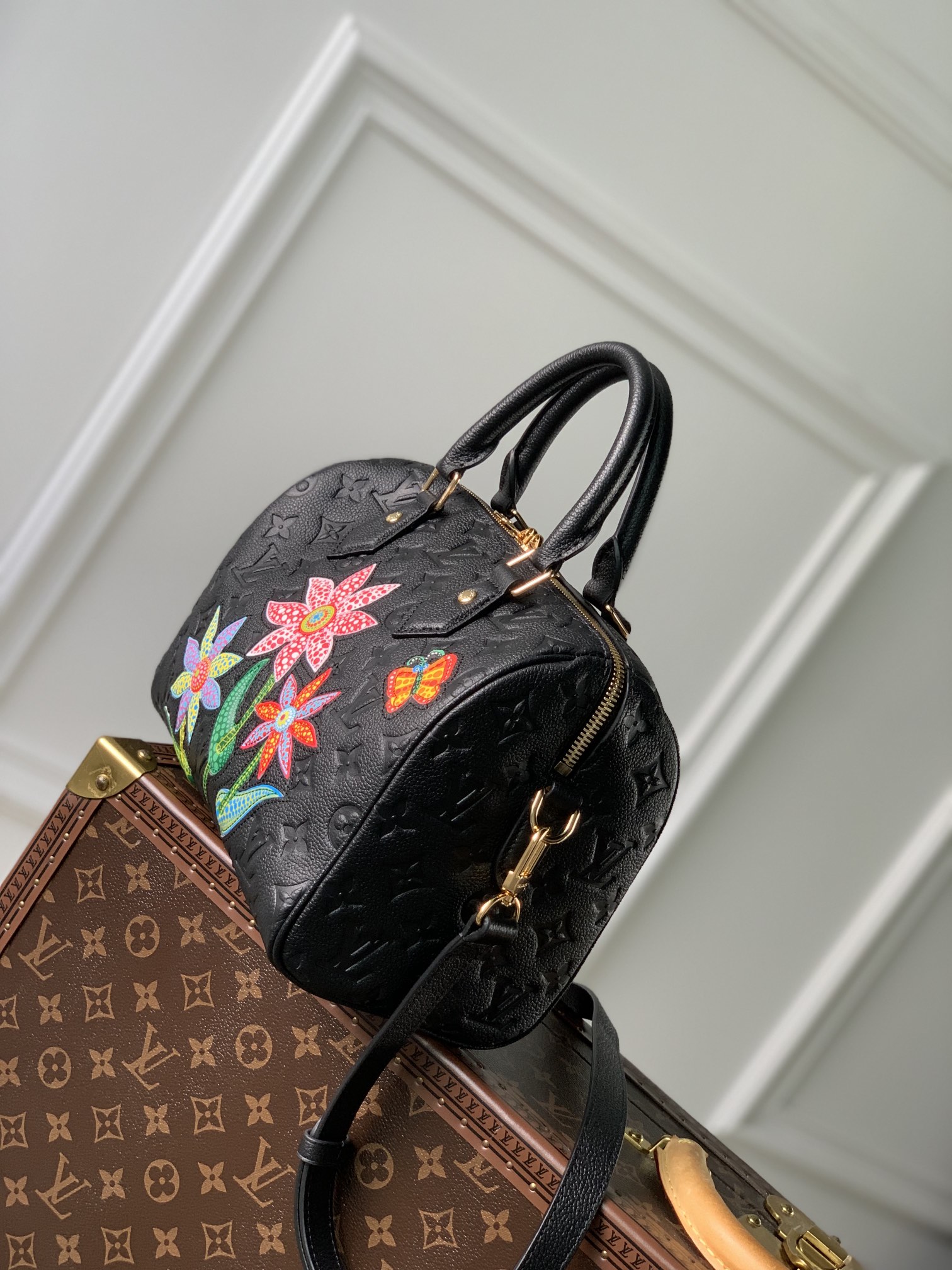 Louis Vuitton xYK Speedy Bandoulière 25-25x 19 x 15CM