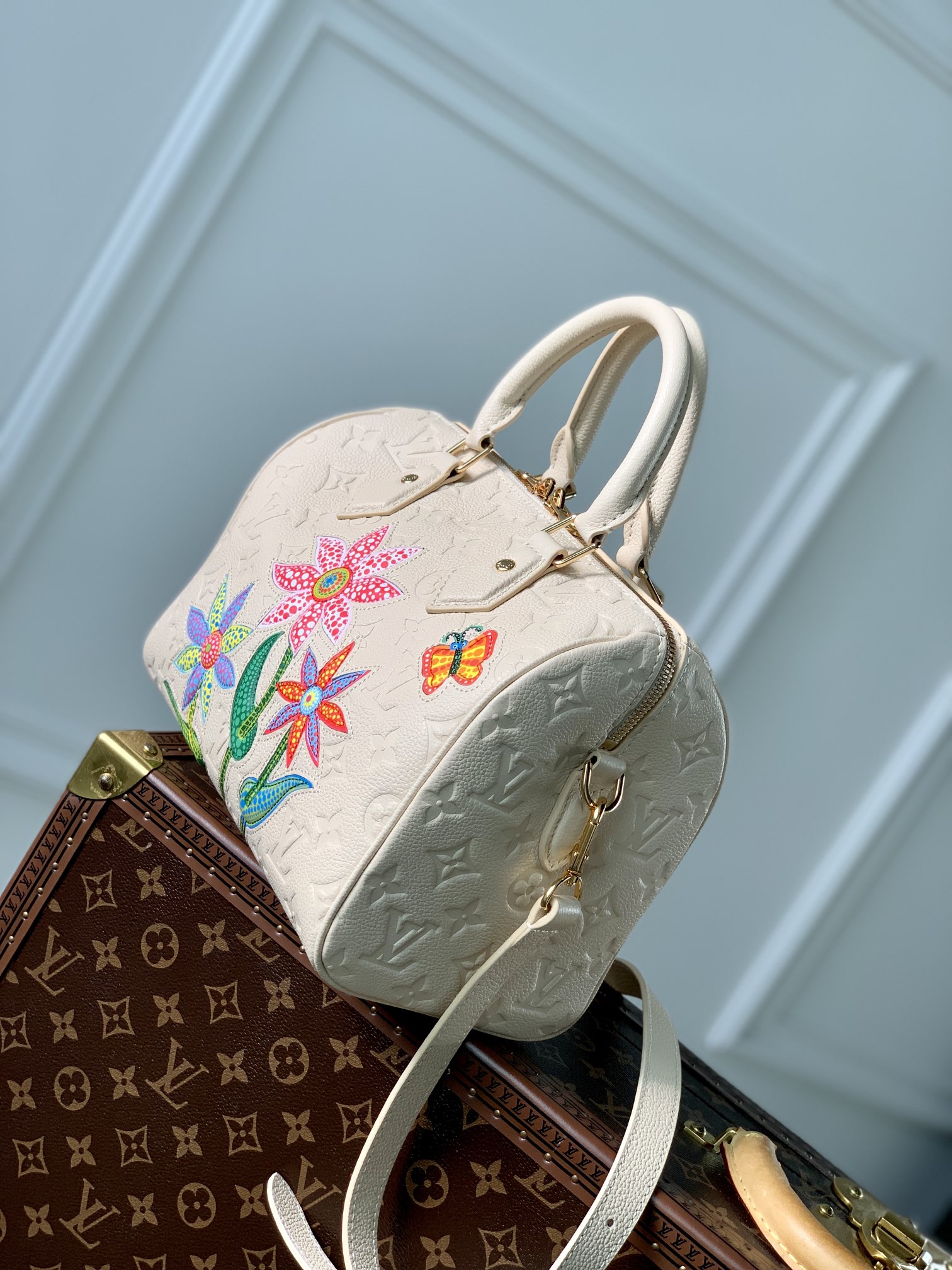 Louis Vuitton xYK Speedy Bandoulière 25-25x 19 x 15CM