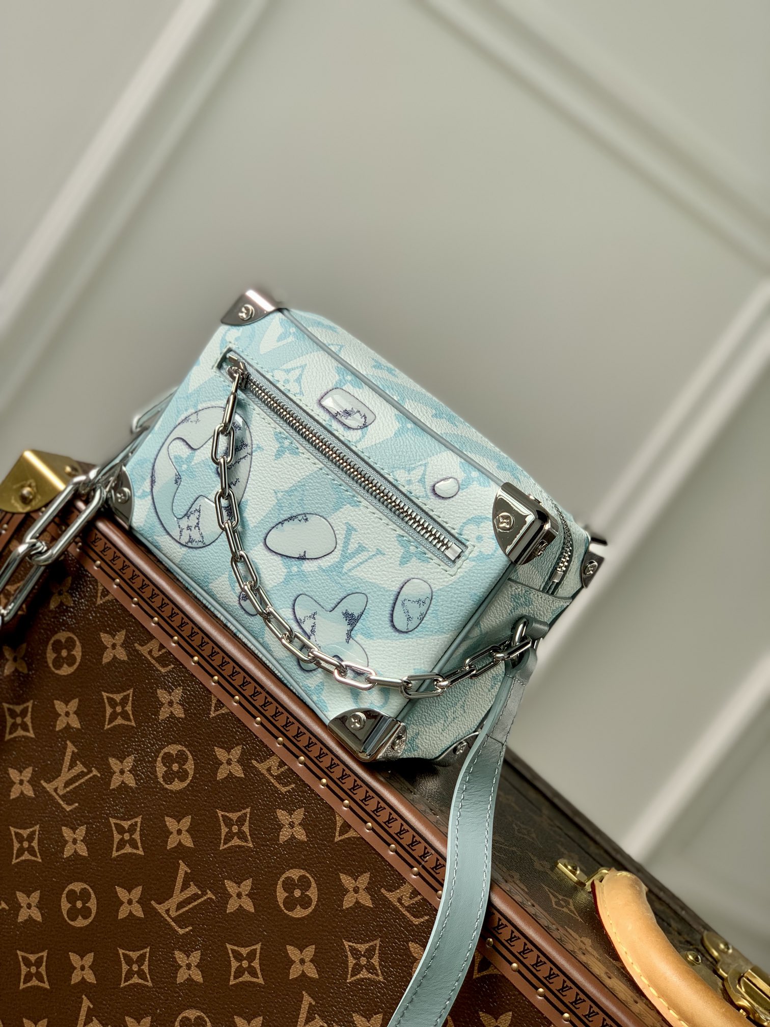 Louis Vuitton Mini Soft Trunk-M22588-18*13*8M Louis Vuitton Mini Soft Trunk-M22588-18*13*8M