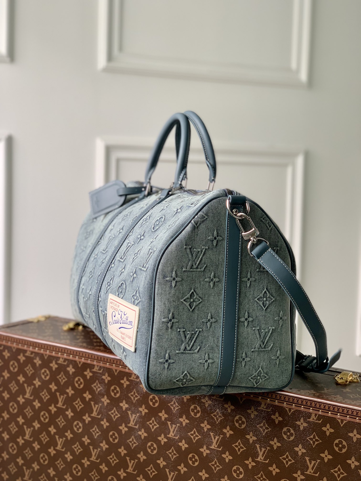 Louis Vuitton Keepall BANDOULIÈRE 50-M22570-50 x 29 x 23CM