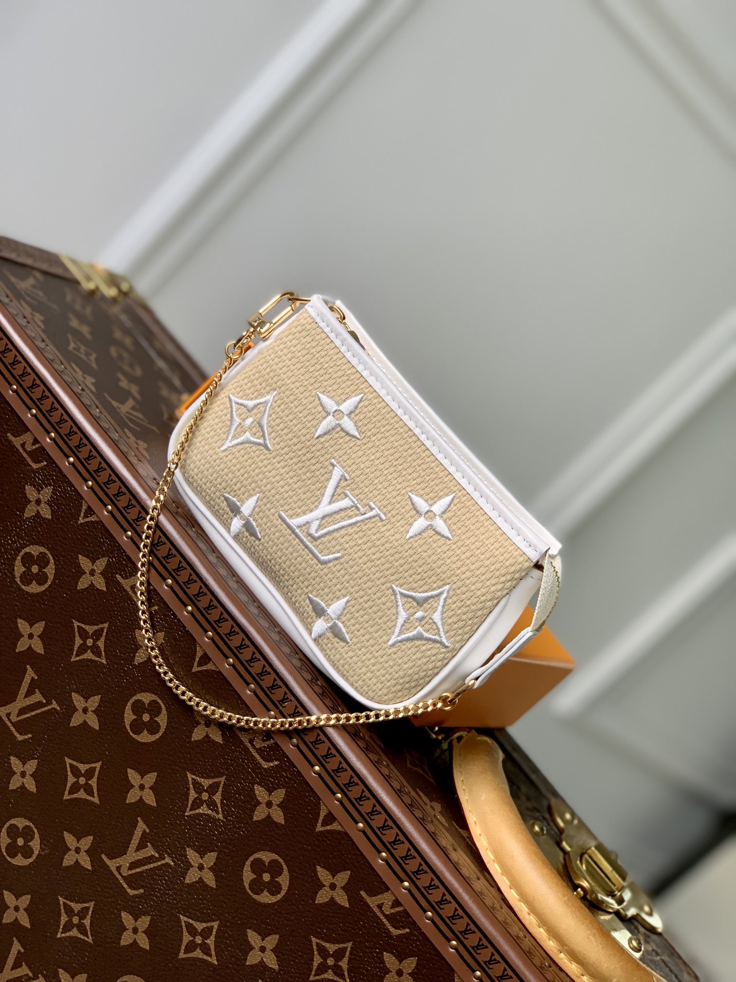 Louis Vuitton Mini Pochette Accessories-15.5 x 10.5 x 4CM