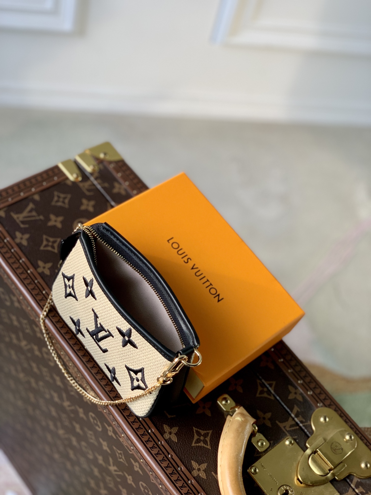 Louis Vuitton Mini Pochette Accessories-15.5 x 10.5 x 4CM