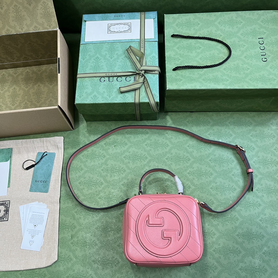 Gucci Blondie Handbag-17*15*9CM