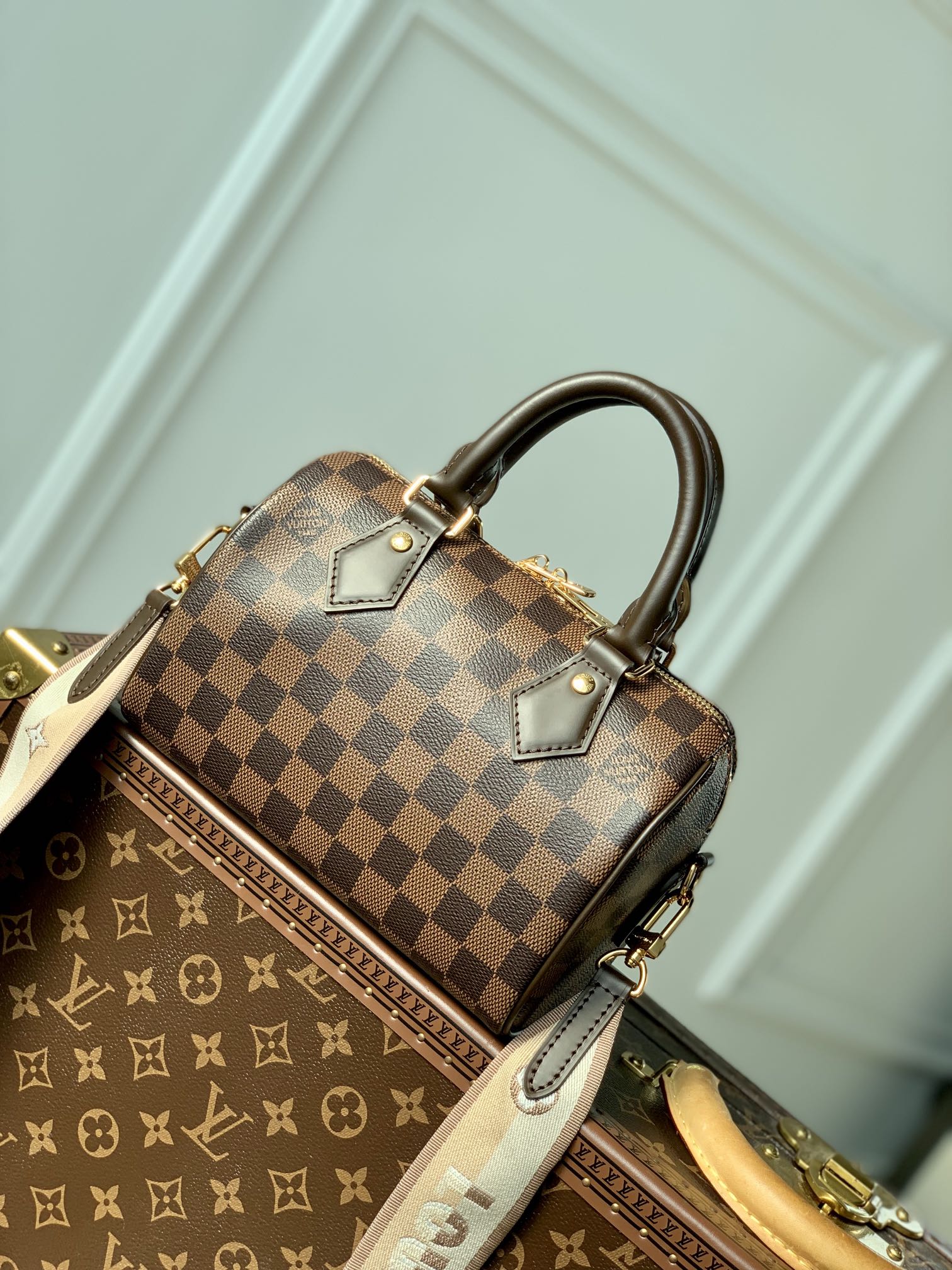 Louis Vuitton Speedy M40489 20 -20.5 x 13.5 x 12CM