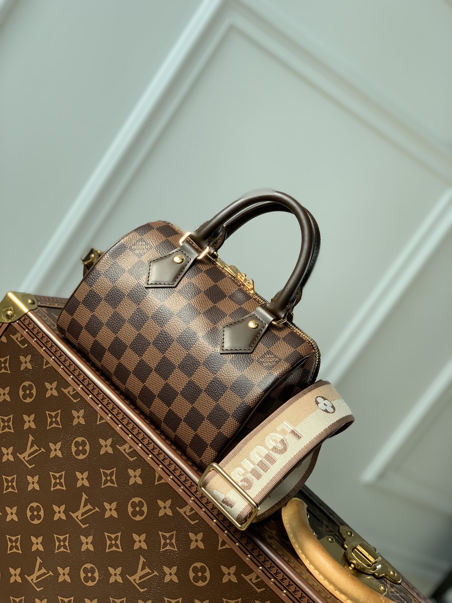 Louis Vuitton Speedy M40489 20 -20.5 x 13.5 x 12CM