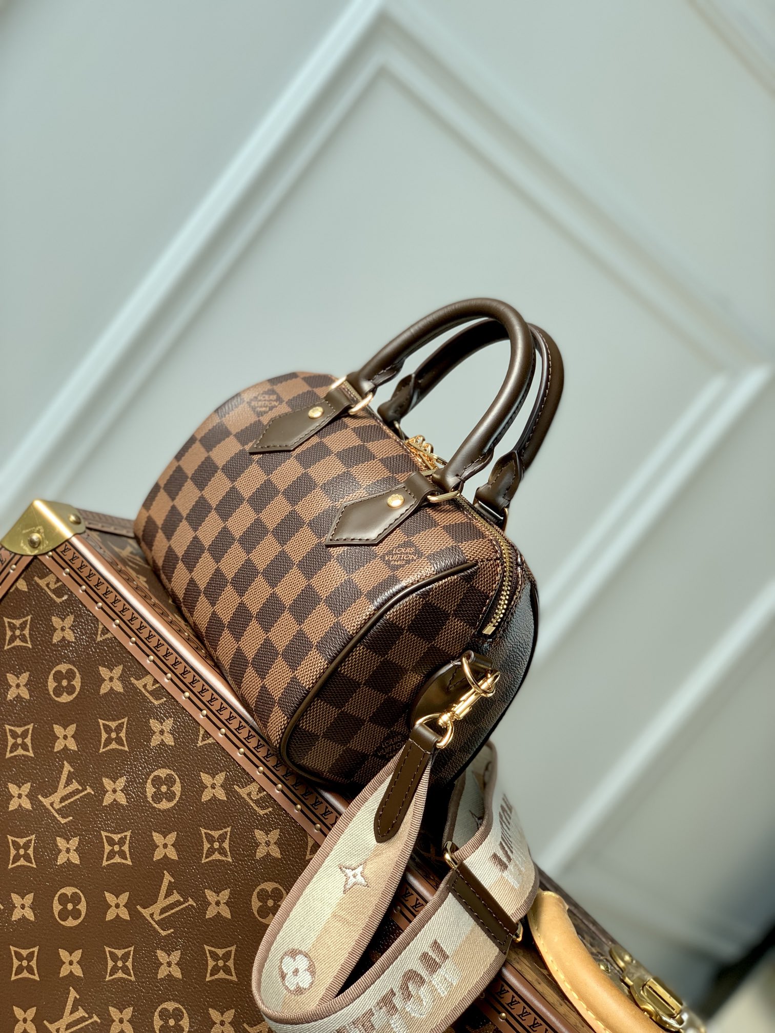 Louis Vuitton Speedy M40489 20 -20.5 x 13.5 x 12CM