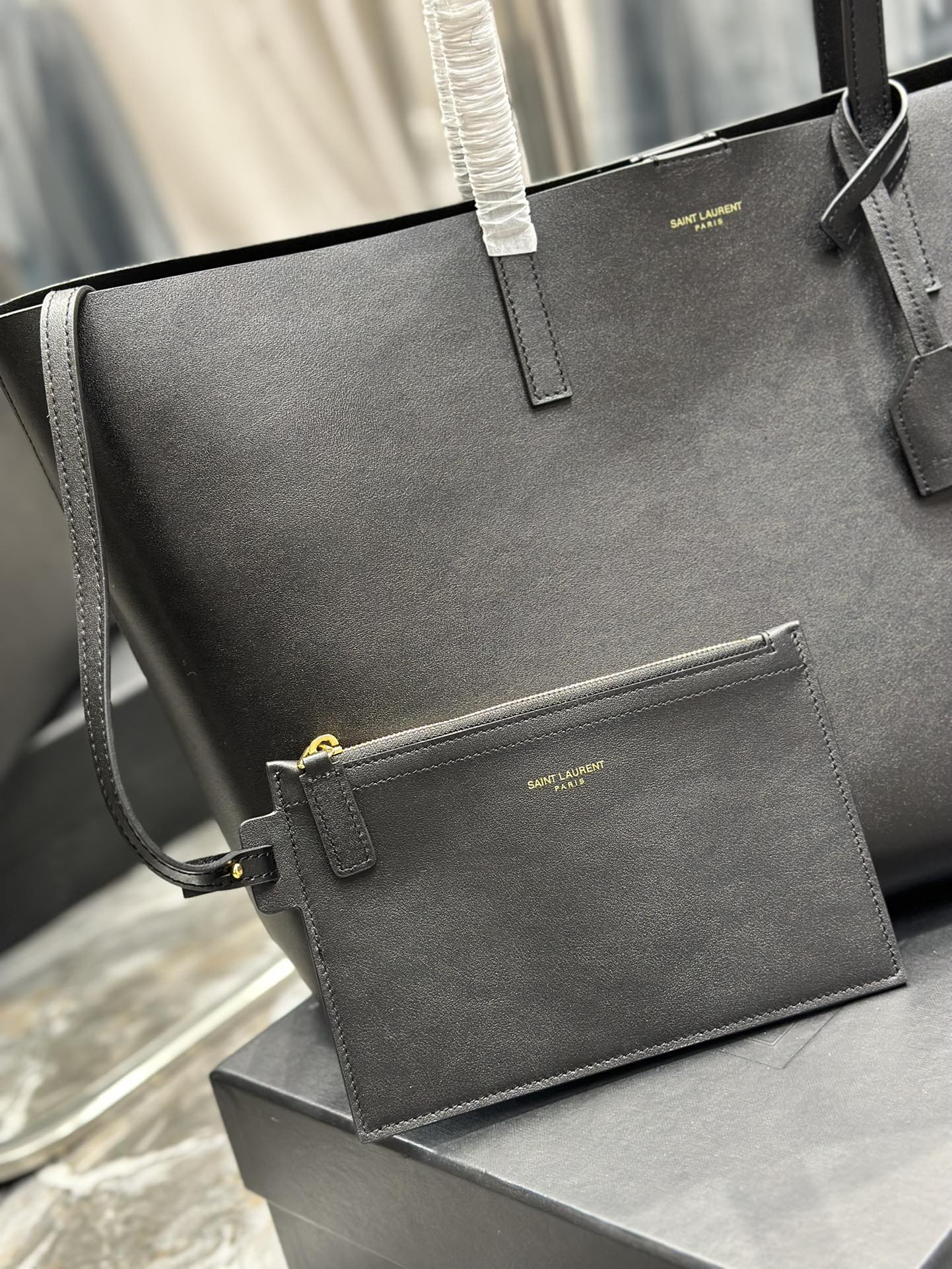 YSL Shopping Tote Bag-38×28×13CM