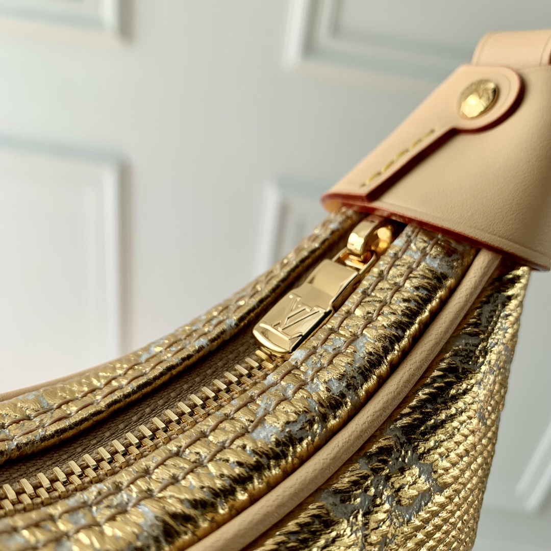 Louis Vuitton Loop Handbags-M40511-23*13*6CM