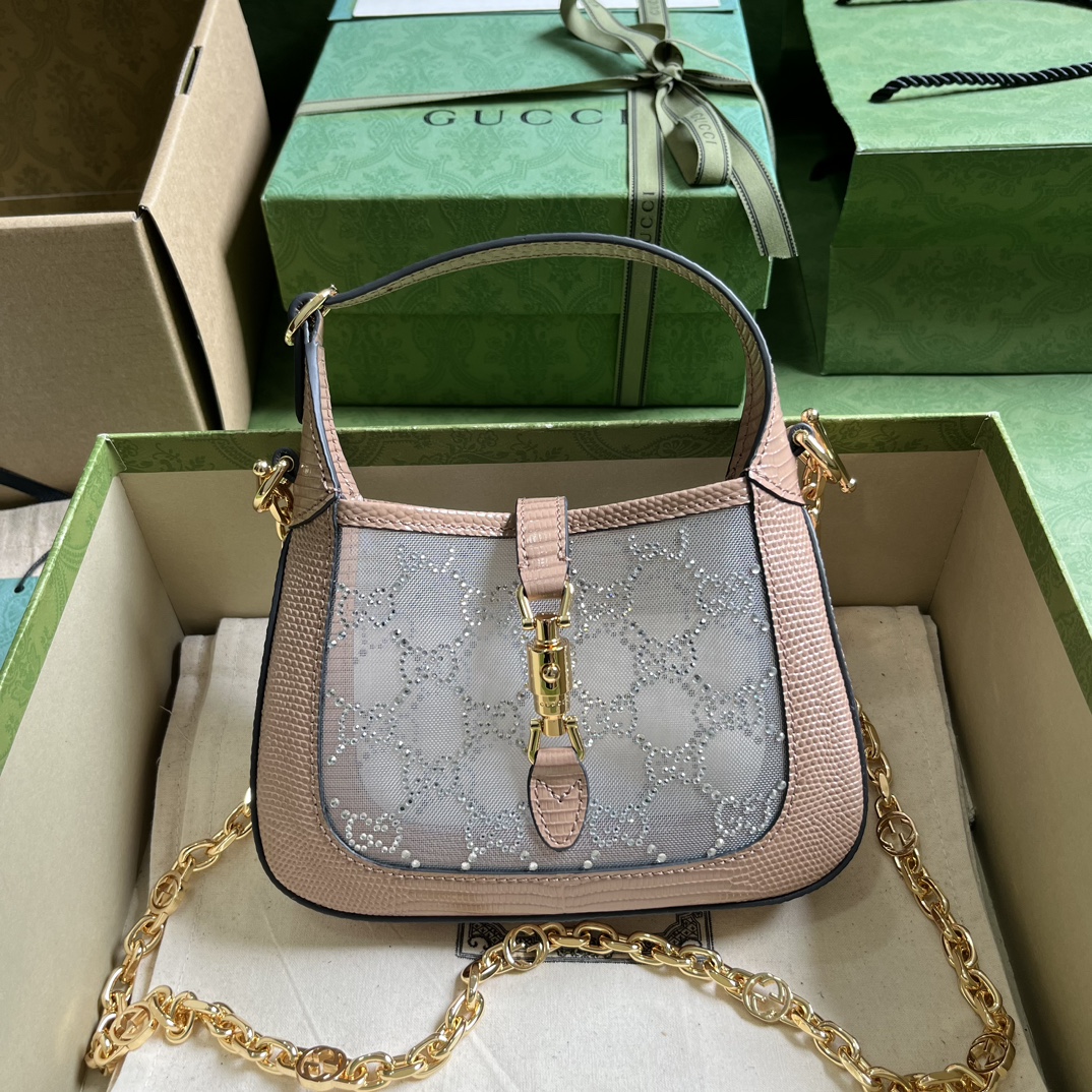 Gucci Jackie 1961 Hobo Bag-28*19*4.5CM