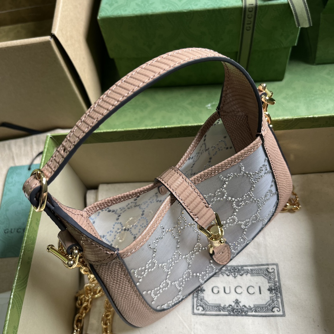 Gucci Jackie 1961 Hobo Bag-28*19*4.5CM