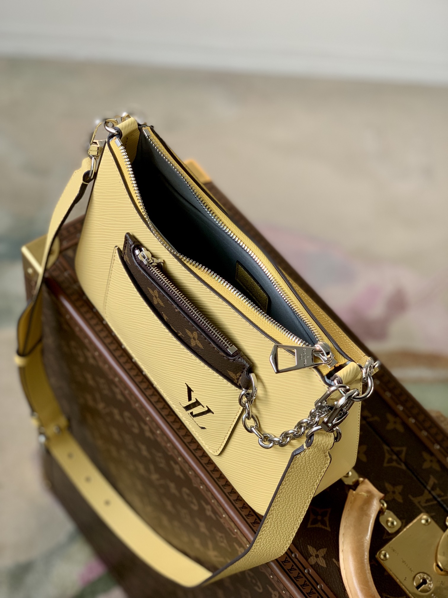 Louis Vuitton Marelle Tote -25*15*8CM Louis Vuitton Marelle Tote -25*15*8CM