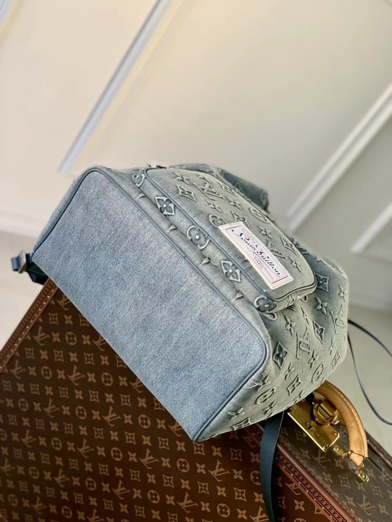 Louis Vuitton Montsouris Backpack-M22534-32*40*19CM