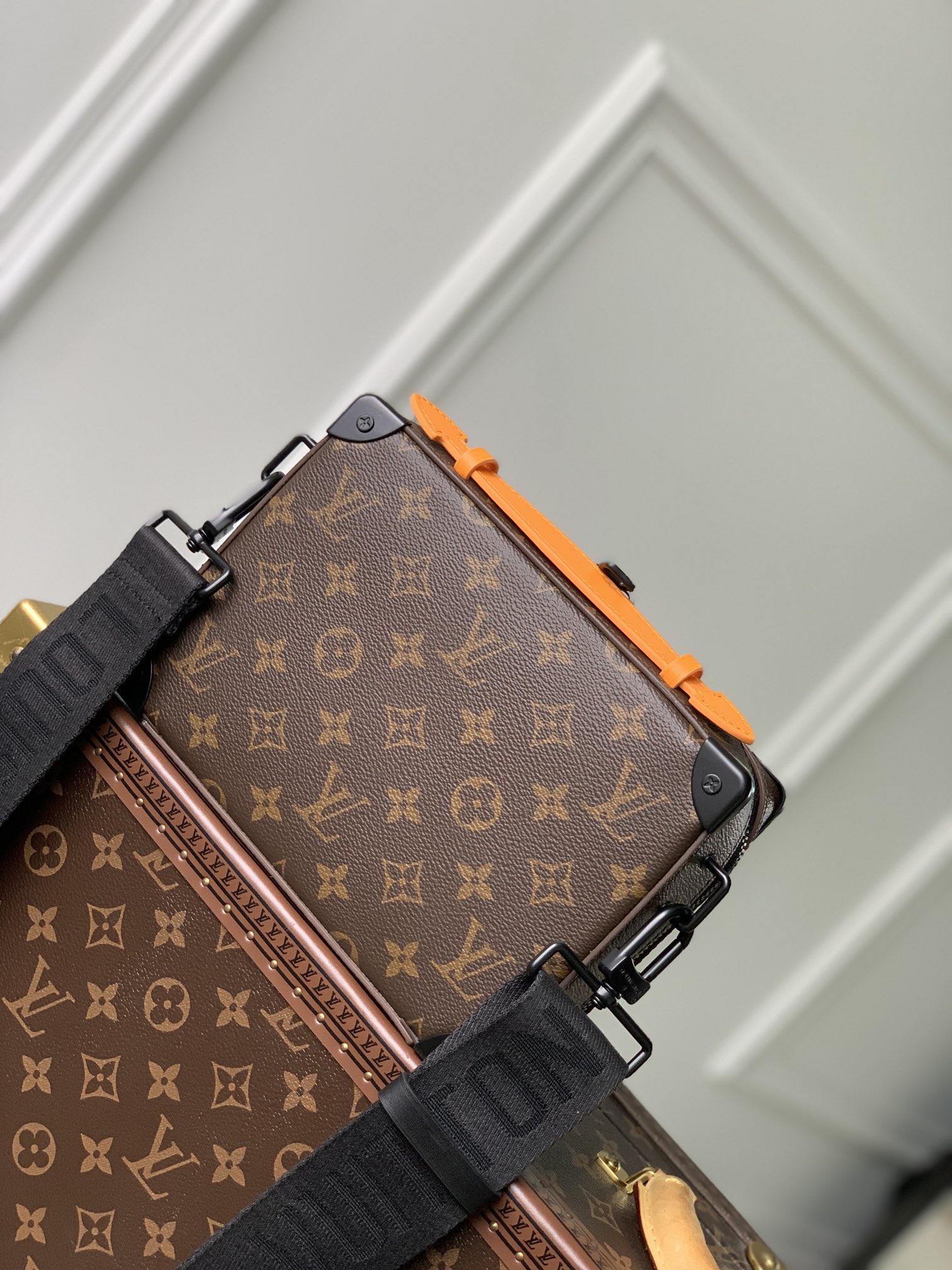 Louis Vuitton Handle Soft Trunk Bag -M46689-25*15*7CM