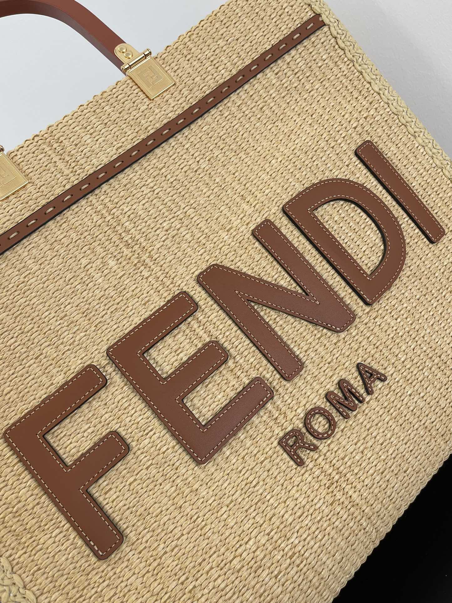 Fendi Sunshine Tote-31x17x35CM