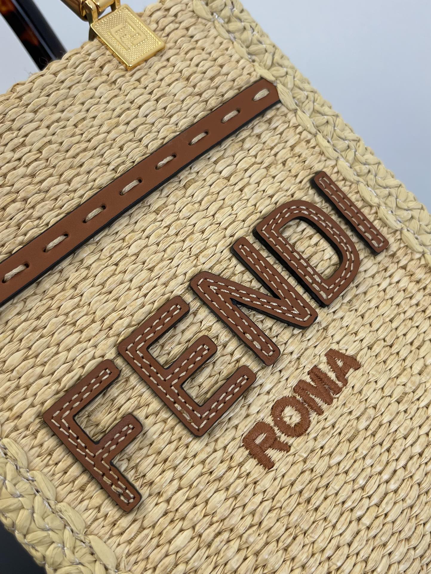 Fendi Sunshine Mini Tote -13×6.5x18CM