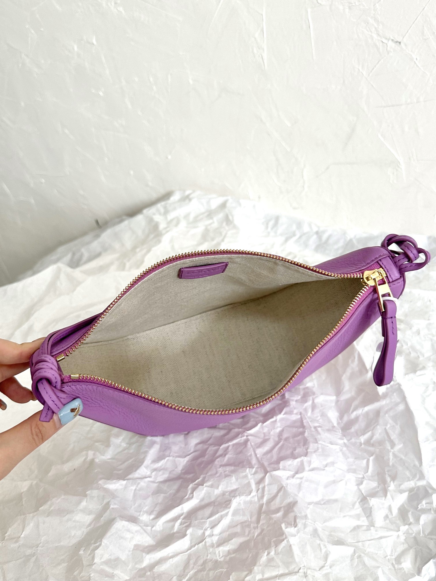 Lowee Hammock Hobo Bag-28*17*9.5CM