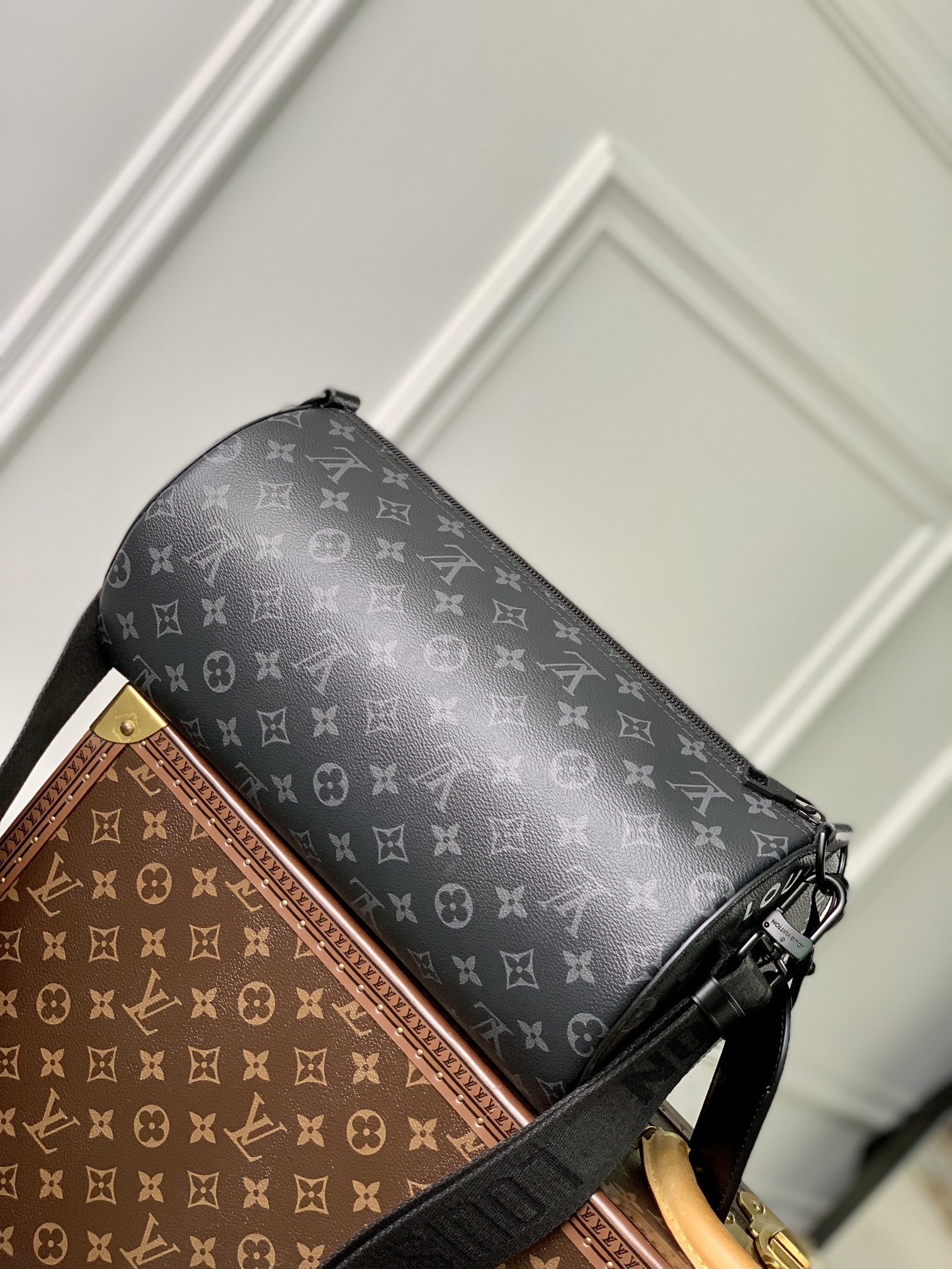 Louis Vuitton Soft Polochon Bag-33 x 17 x 17CM