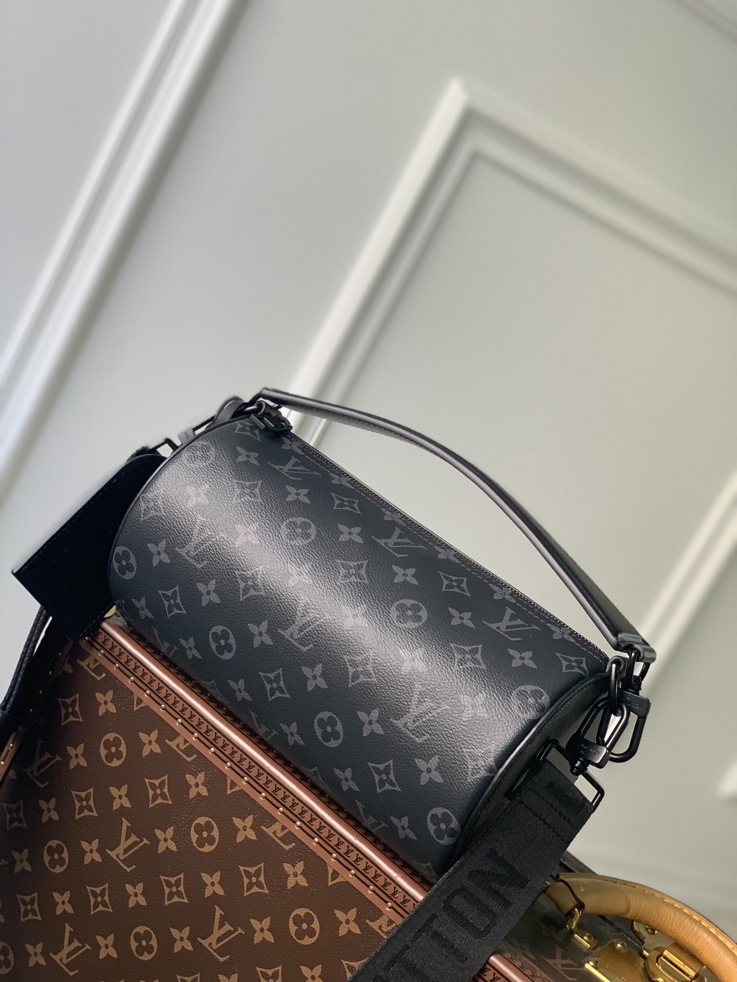 Louis Vuitton Soft Polochon Bag M46692-27x 15x 15CM