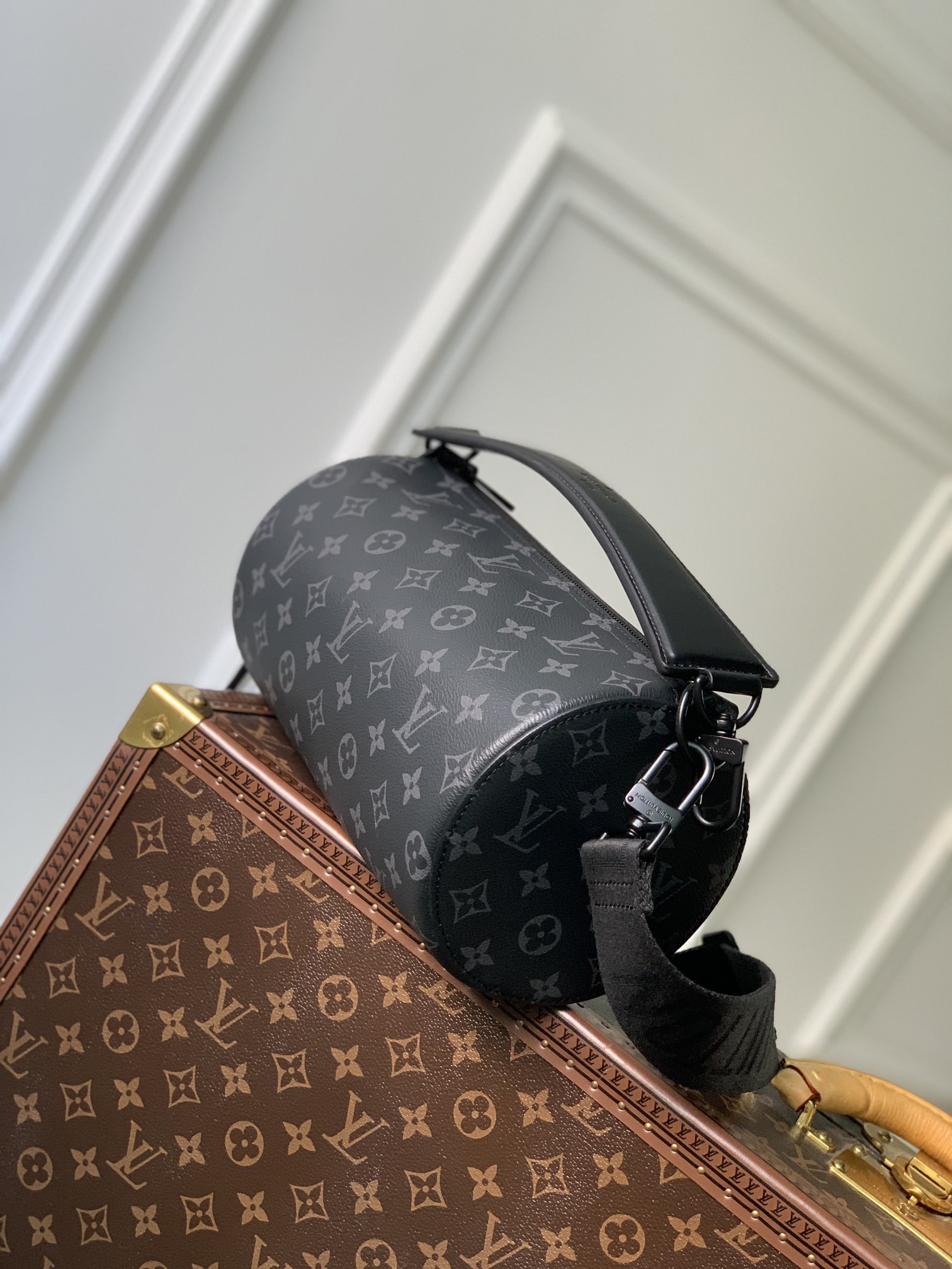 Louis Vuitton Soft Polochon Bag M46692-27x 15x 15CM