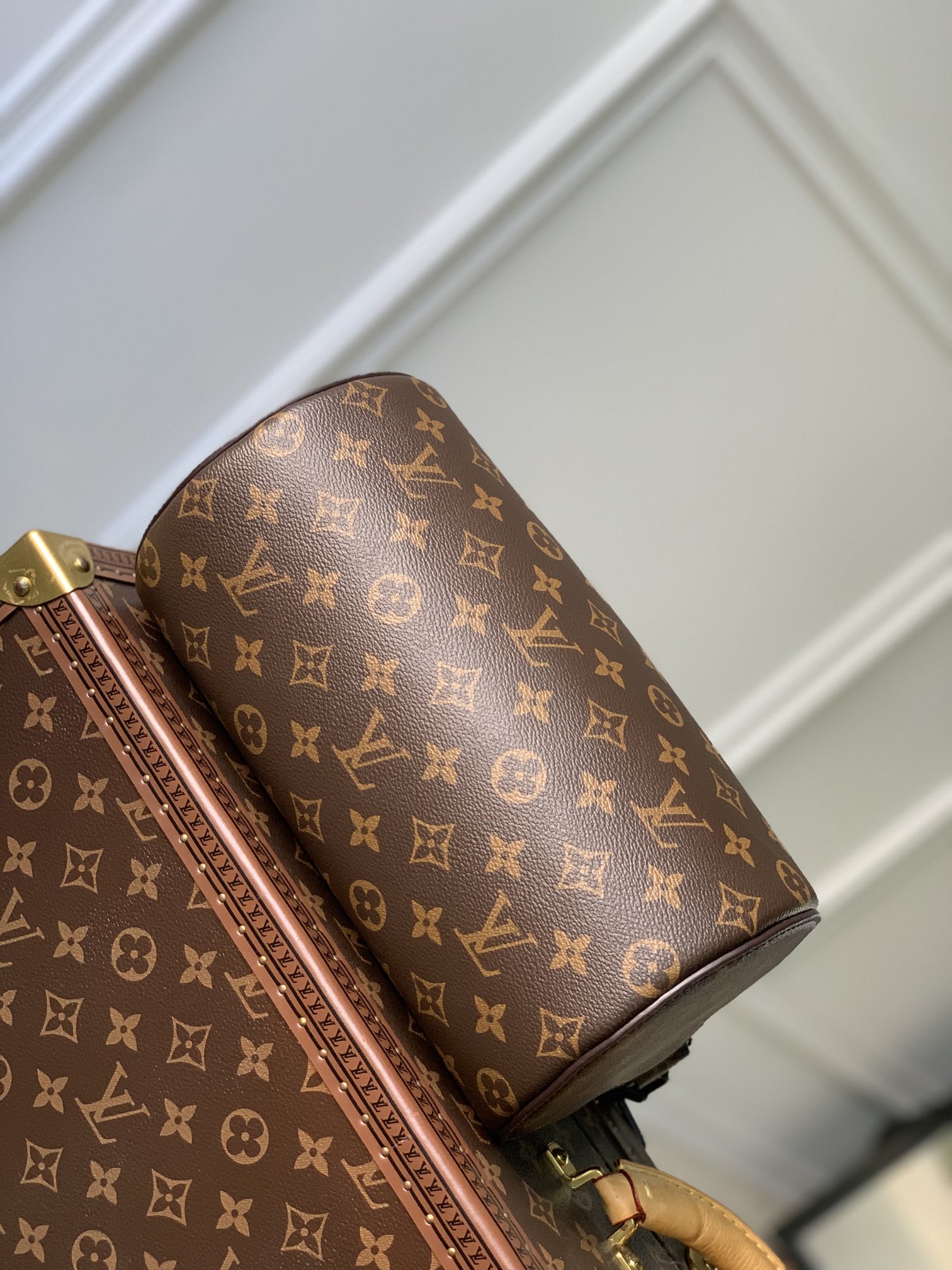 Louis Vuitton Soft Polochon Bag M46692-27x 15x 15CM